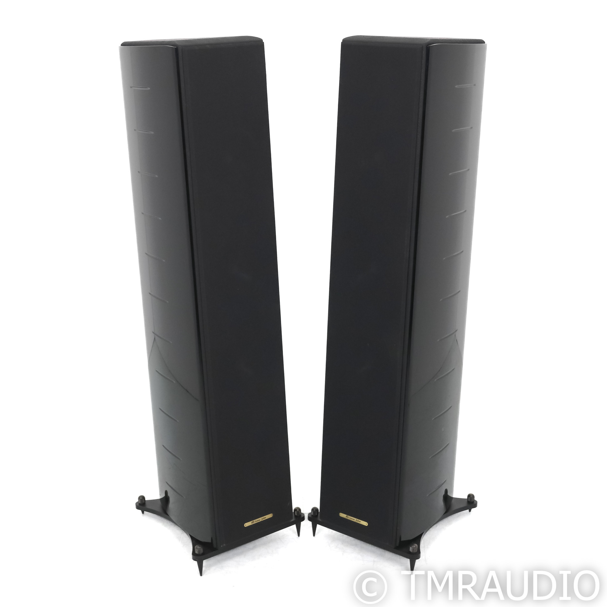 Sonus Faber Domus Grand Piano Floorstanding Speakers; Piano Black Pair