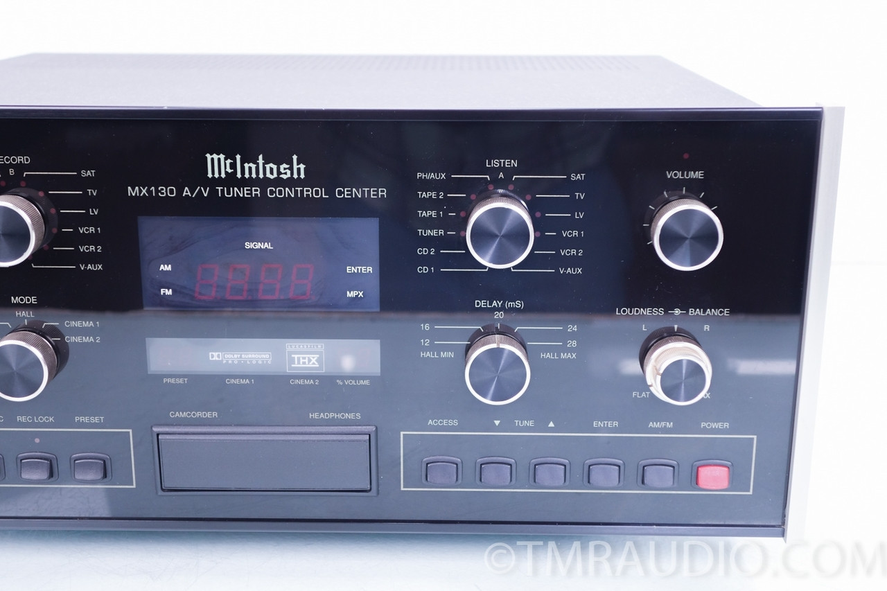 McIntosh MX130 A/V Tuner / Preamplifier / Processor The Music