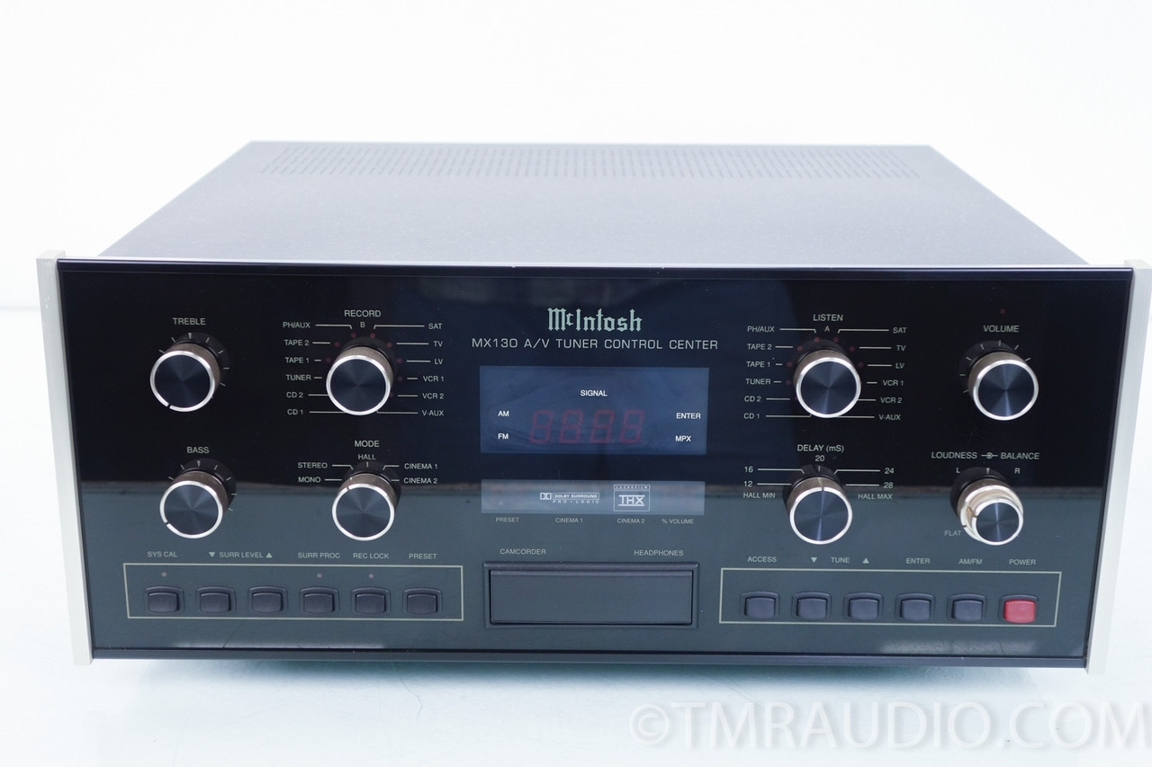 McIntosh MX130 A/V Tuner / Preamplifier / Processor The Music