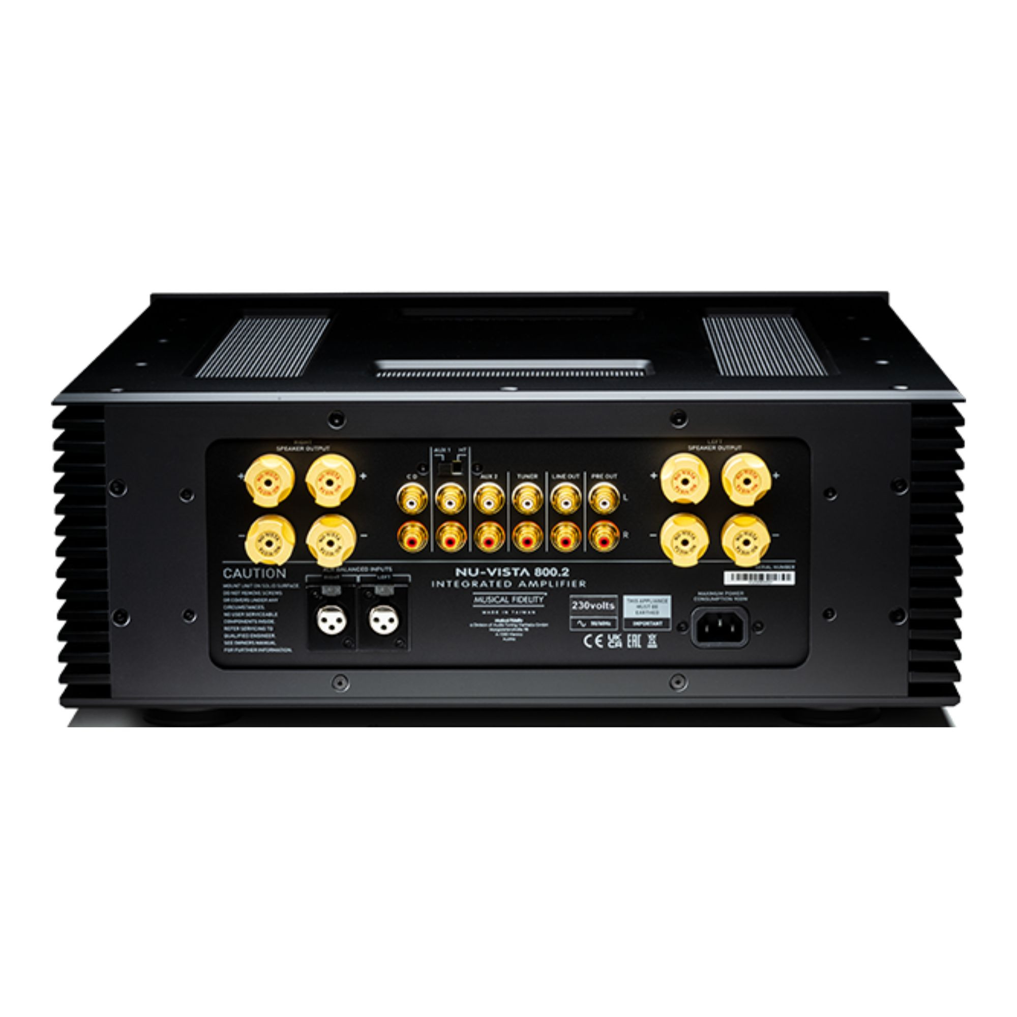 Musical Fidelity Nu-Vista 800.2 Integrated Amplifier - The Music Room