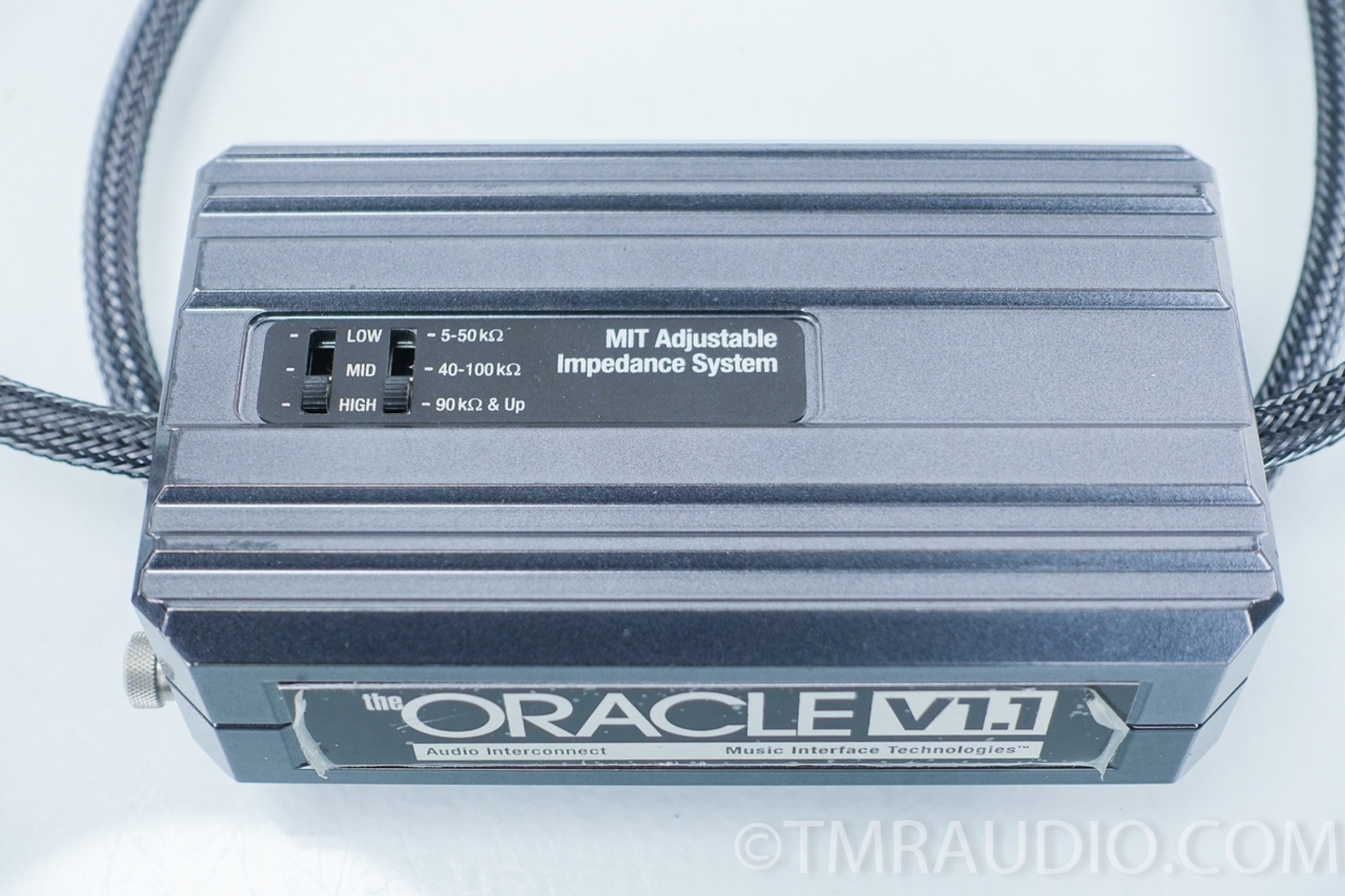 MIT Oracle V1.1 XLR Cables; 1.5m Pair Interconnects