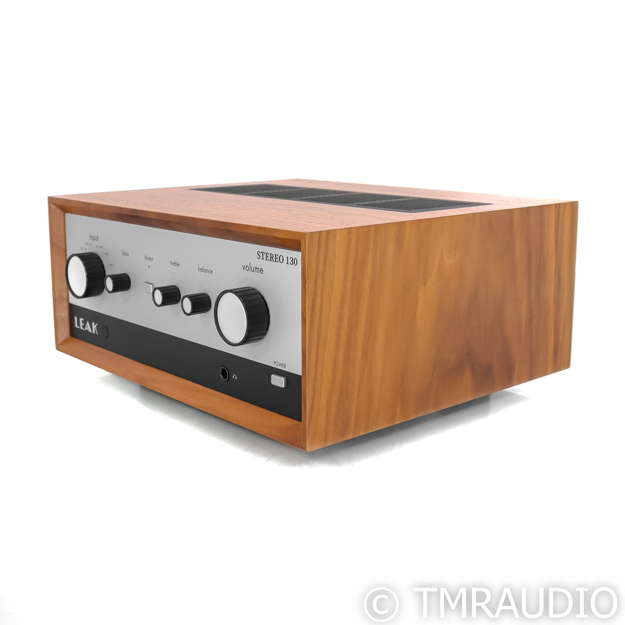 Leak Stereo 130 Stereo Integrated Amplifier; Walnut; DAC