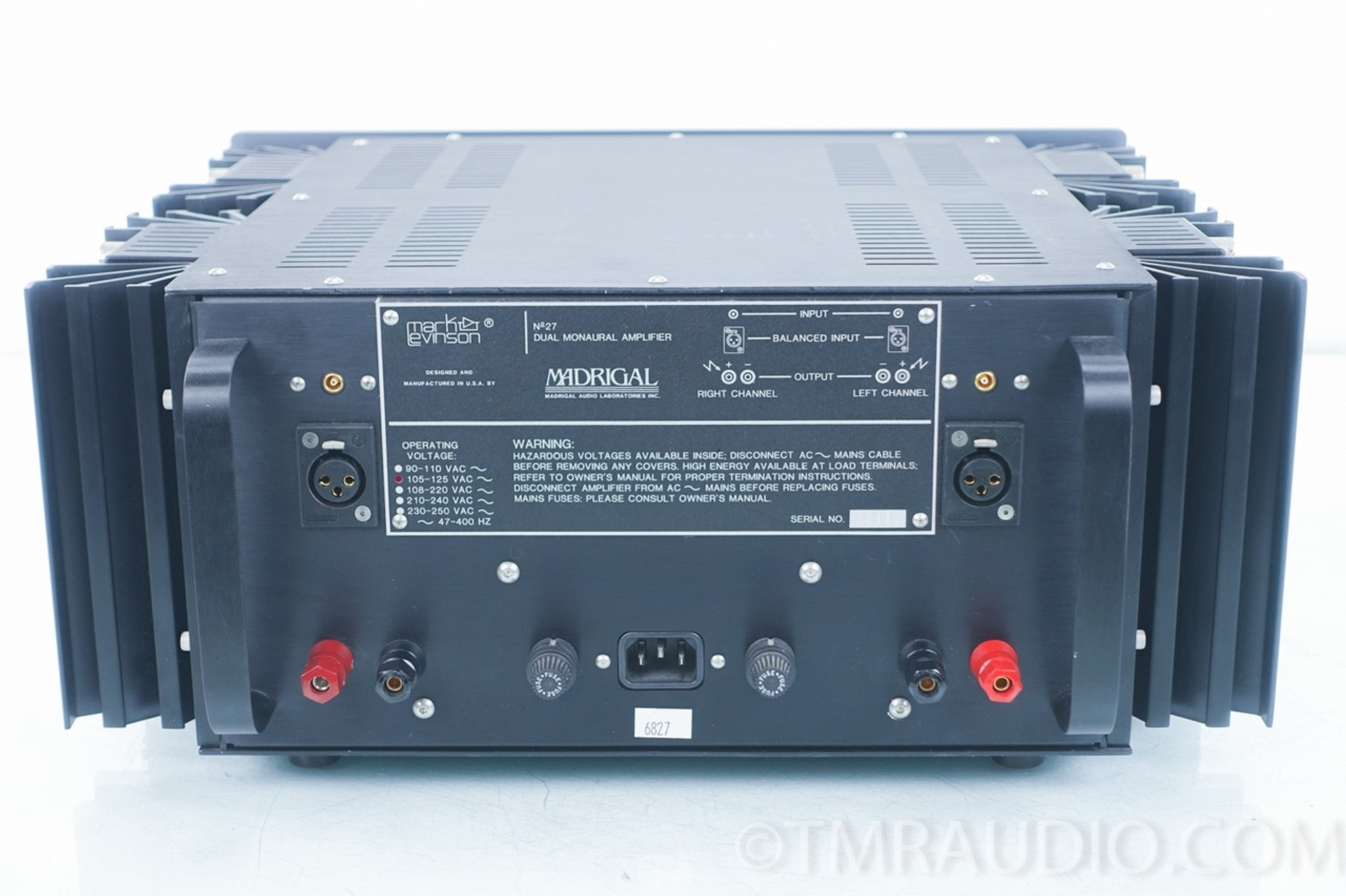 Mark Levinson No.27L パワーアンプ MARK LEVINSON 27.5L STEREO POWER AMP / マークレビンソン