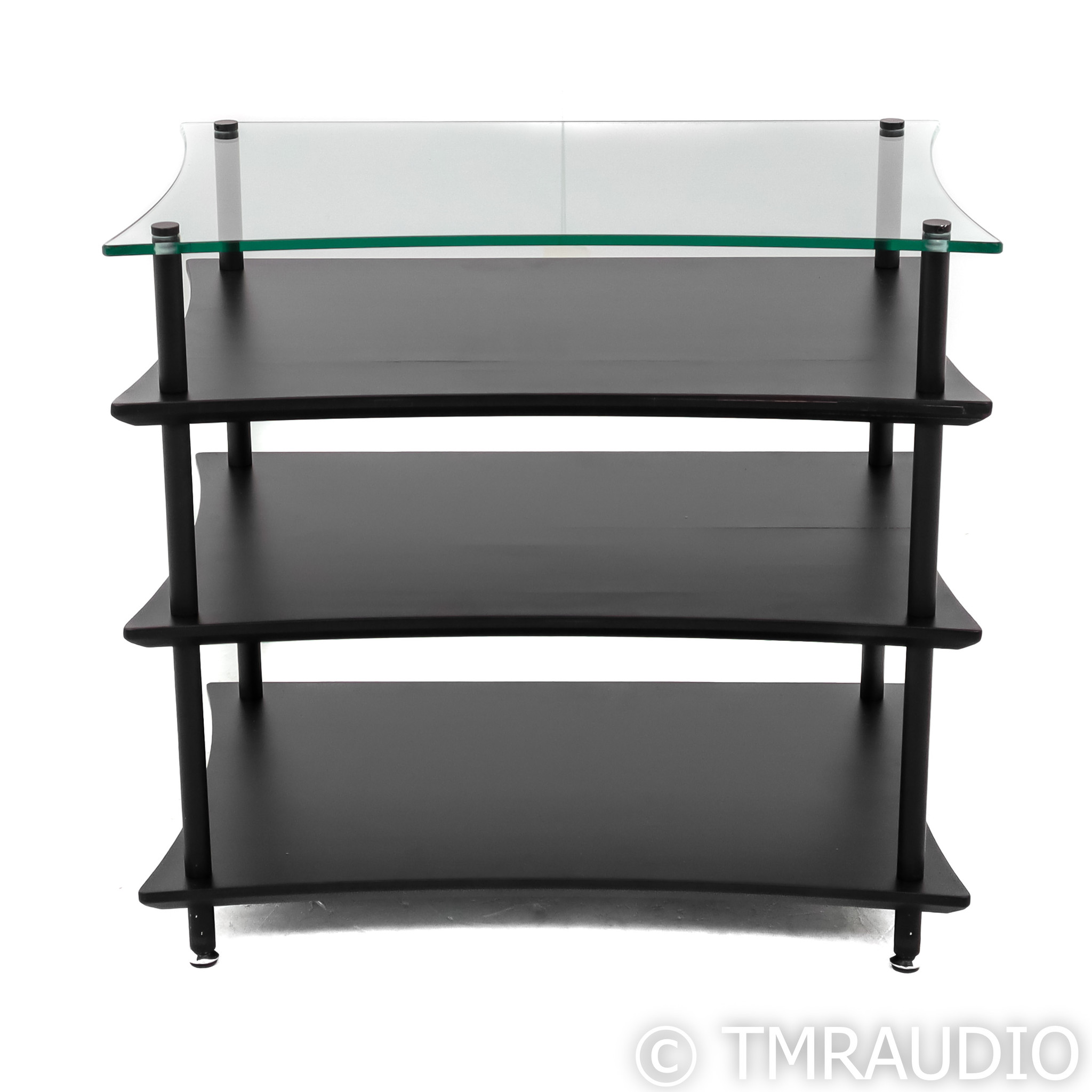 Quadraspire Q4 EVO Rack; 3 Shelf; Black Bamboo - The Music Room