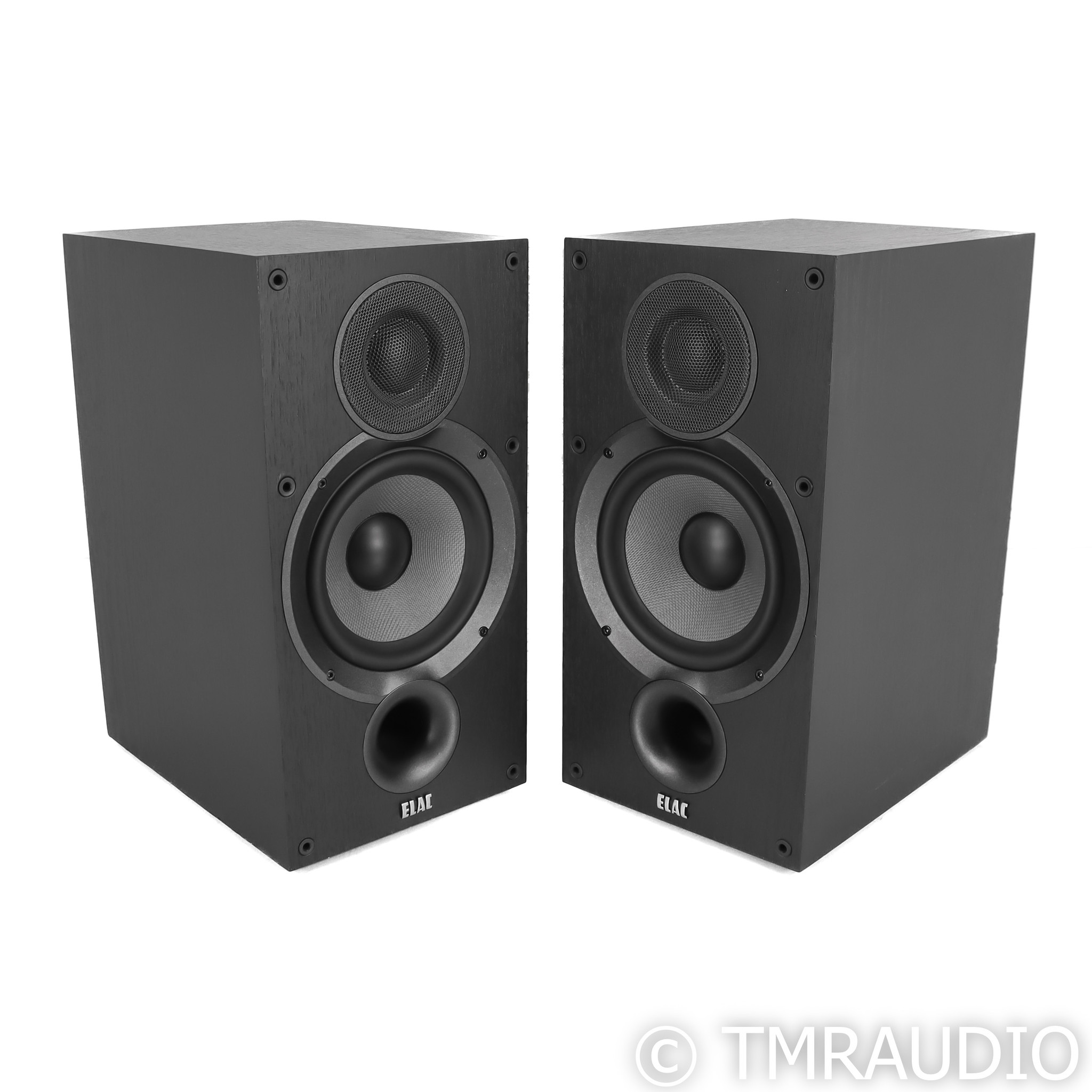Elac Debut 2.0 B6.2 Bookshelf Speakers; Black Pair; DB62 - The
