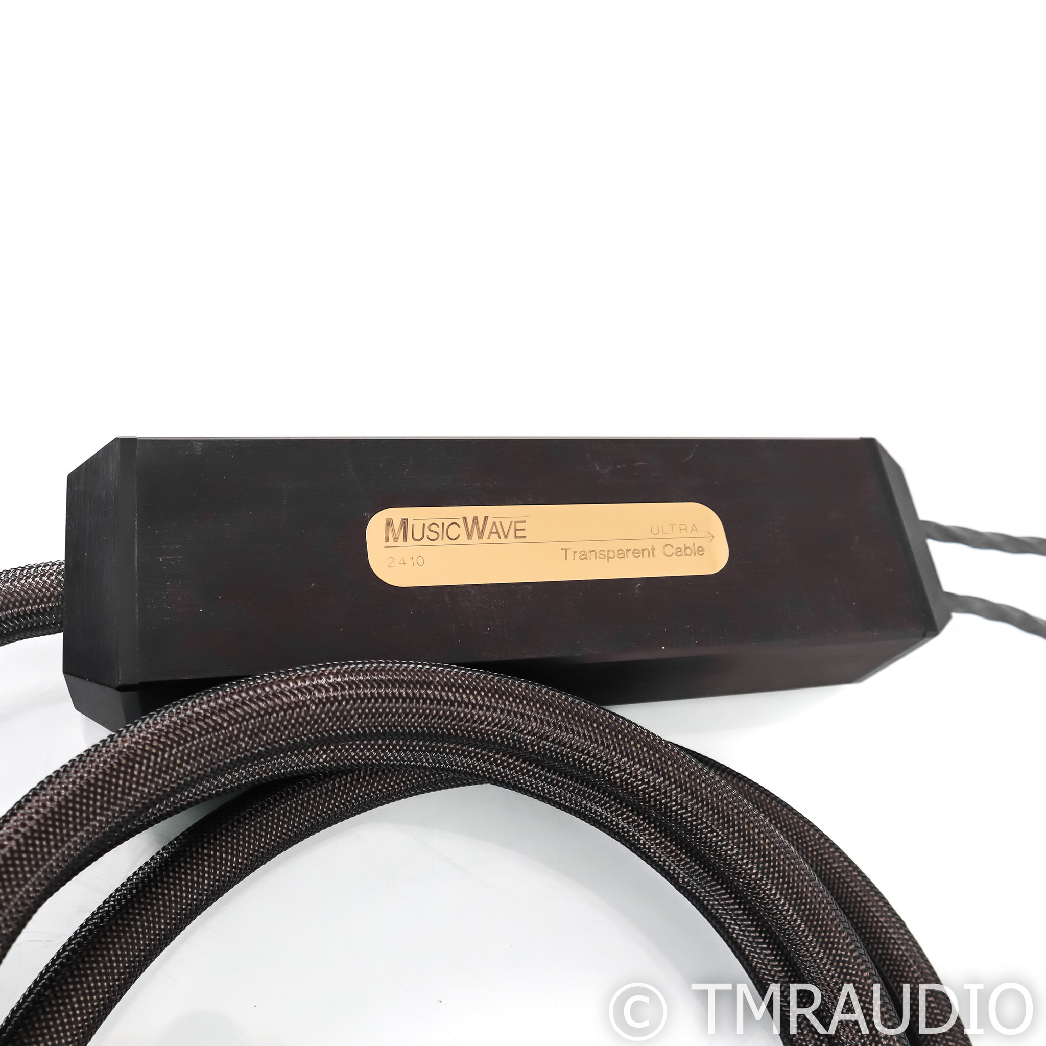 Transparent Audio MusicWave Ultra Speaker Cables; 12ft Pair Spade