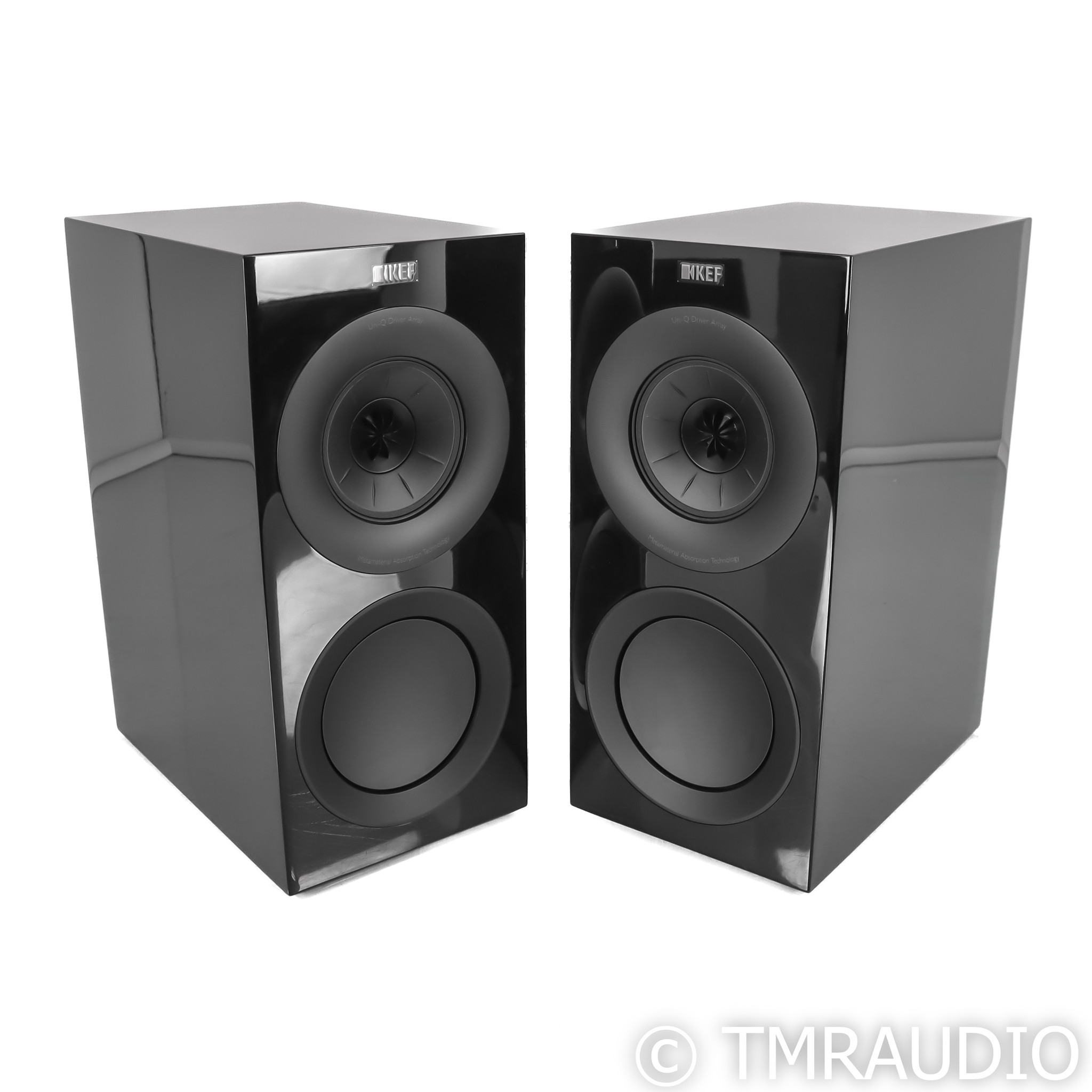 KEF R3 Meta Bookshelf Speakers; Gloss Black Pair (SOLD) - The