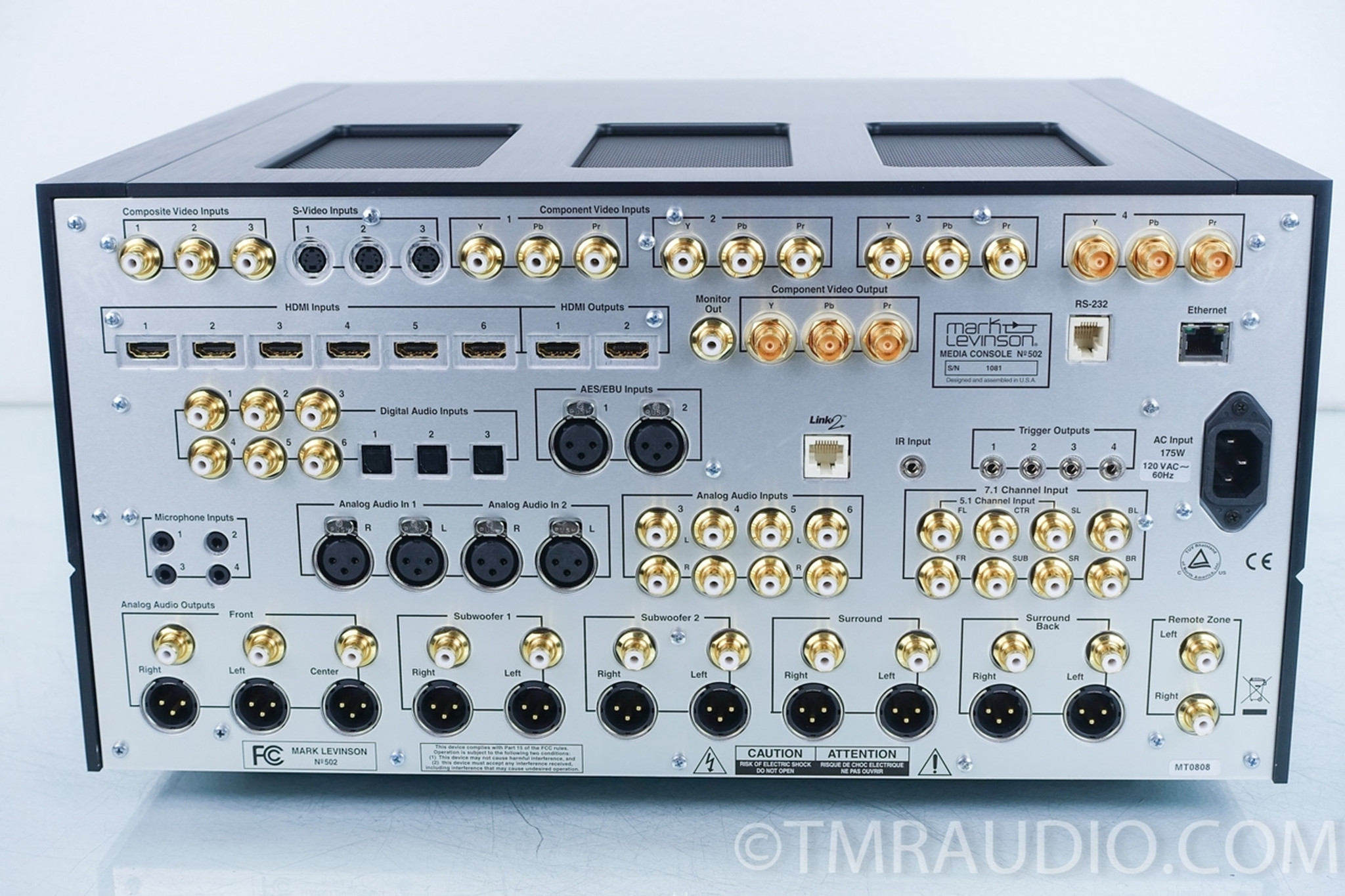 Mark Levinson No 502 Media Console in Factory Box - The