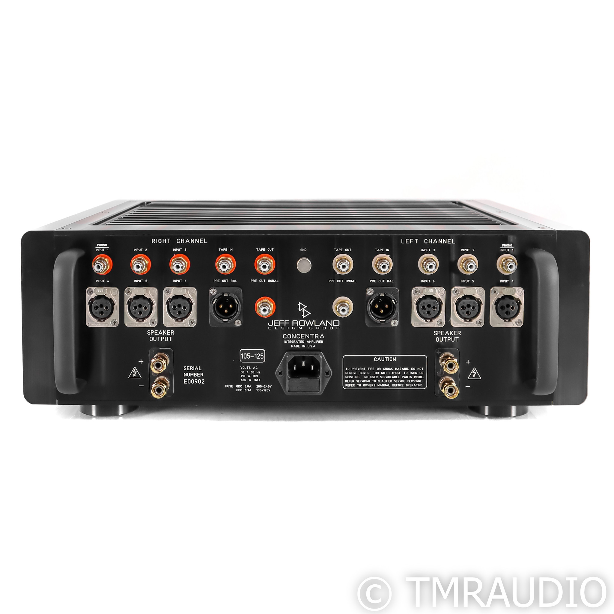 プリメインアンプ JEFF ROWLAND CONCENTRA Jeff Rowland Concentra 1 Stereo Integrated Amplifier - The