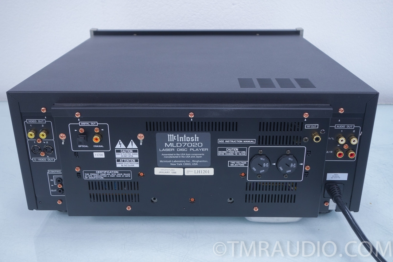 McIntosh MLD7020 Laser Disc LD Player in Factory Box The Music Room