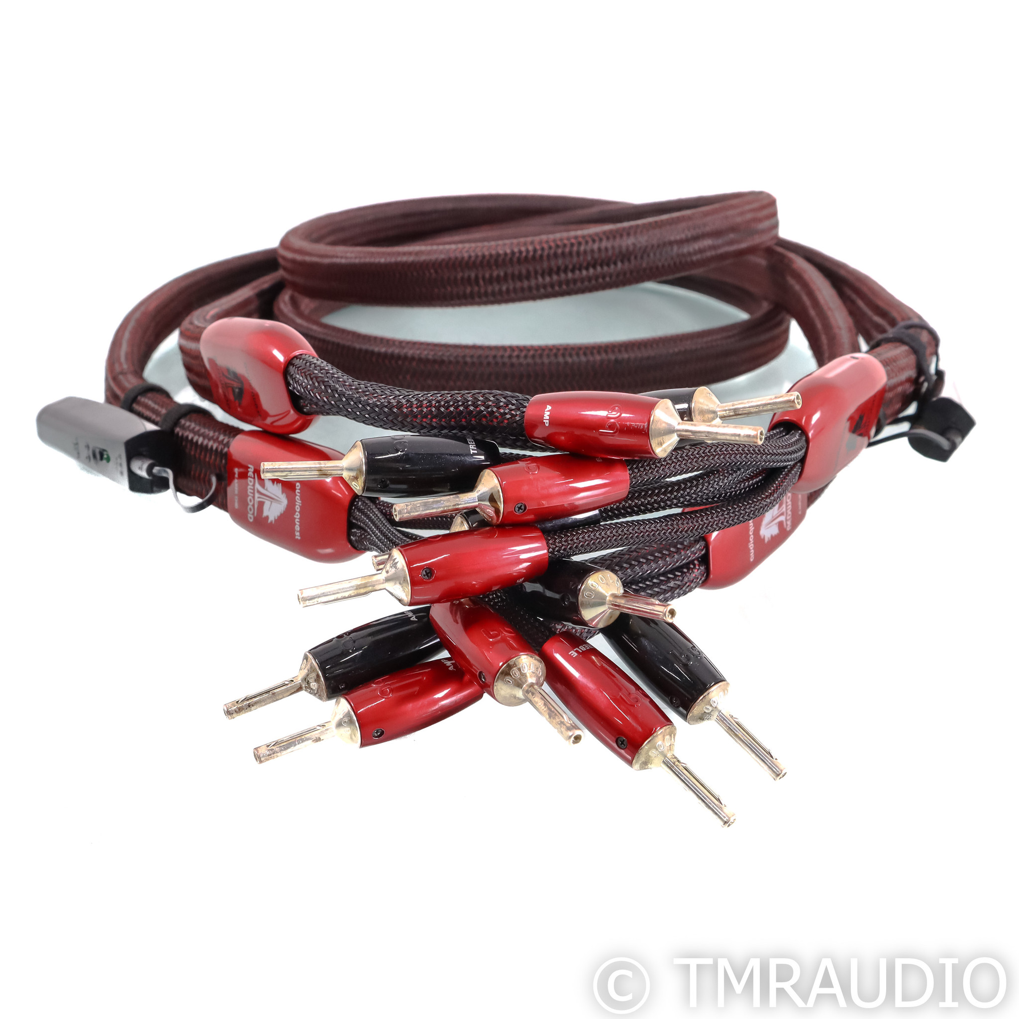 邦楽 SWEETER THAN SWEET / VISION QUESTA AudioQuest Redwood BiWire Speaker Cables; 8ft Pair; 72v