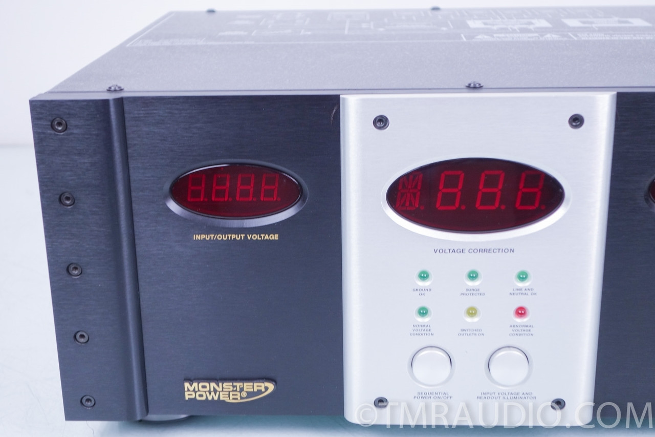 Monster Power AVS2000 Automatic Voltage Stabilizer in Factory Box The Music Room