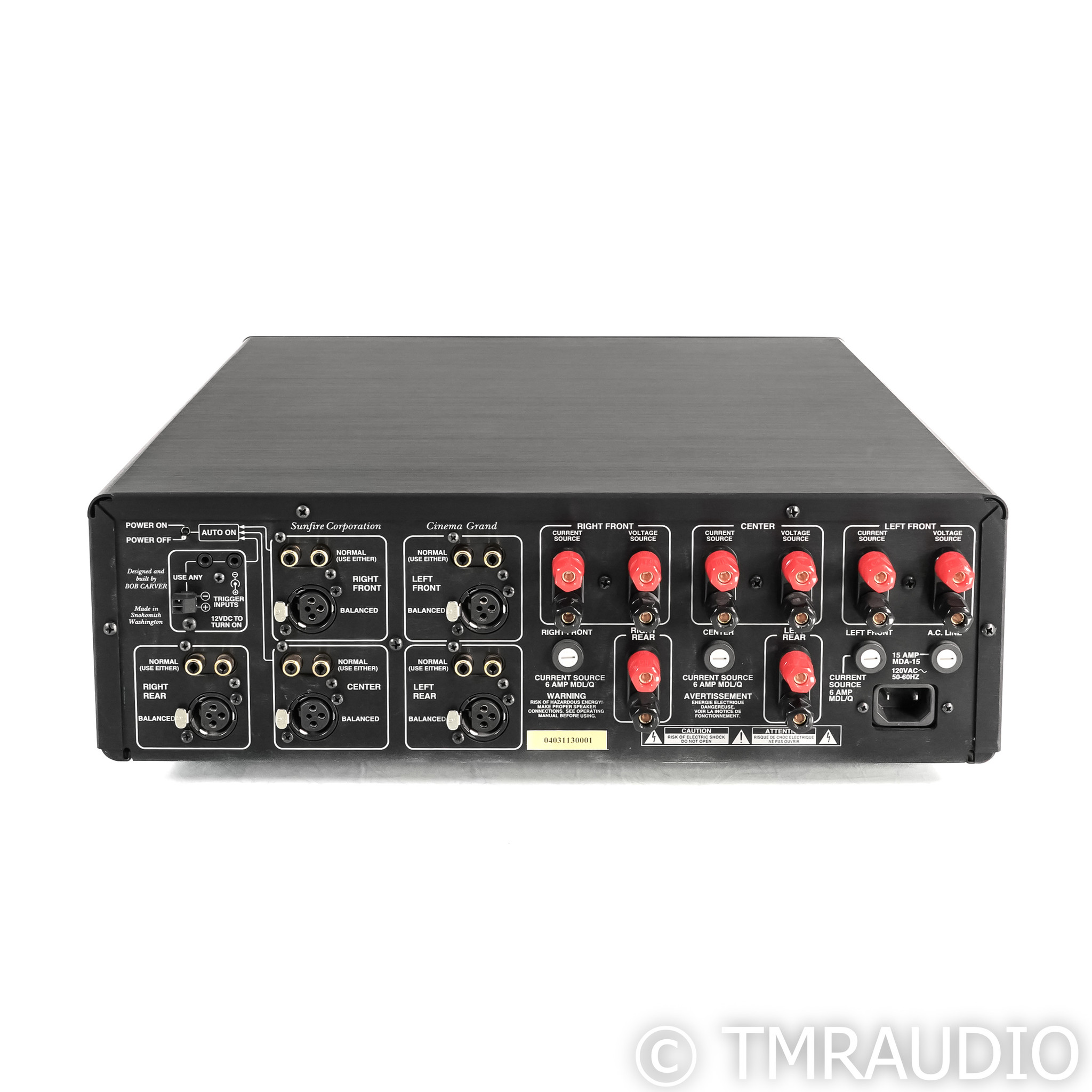 Sunfire Cinema Grand 200-5 Five Channel Power Amplifier