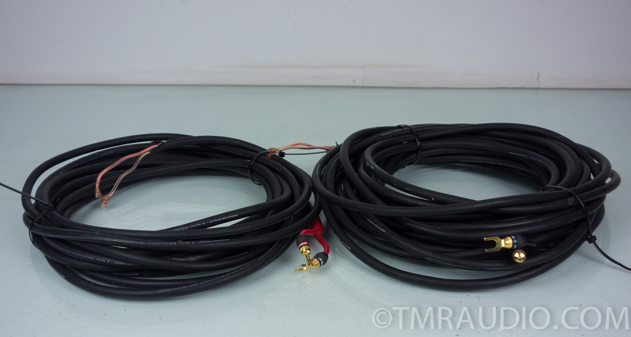 Monster Cable Z1R Speaker Cables; 95 ft total 2139 The Music Room