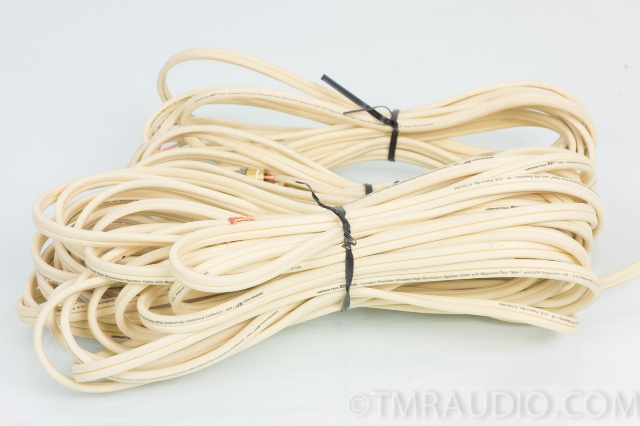 Monster XP Speaker Cable; 4 Pieces; 20 Meters Total Length The Music Room