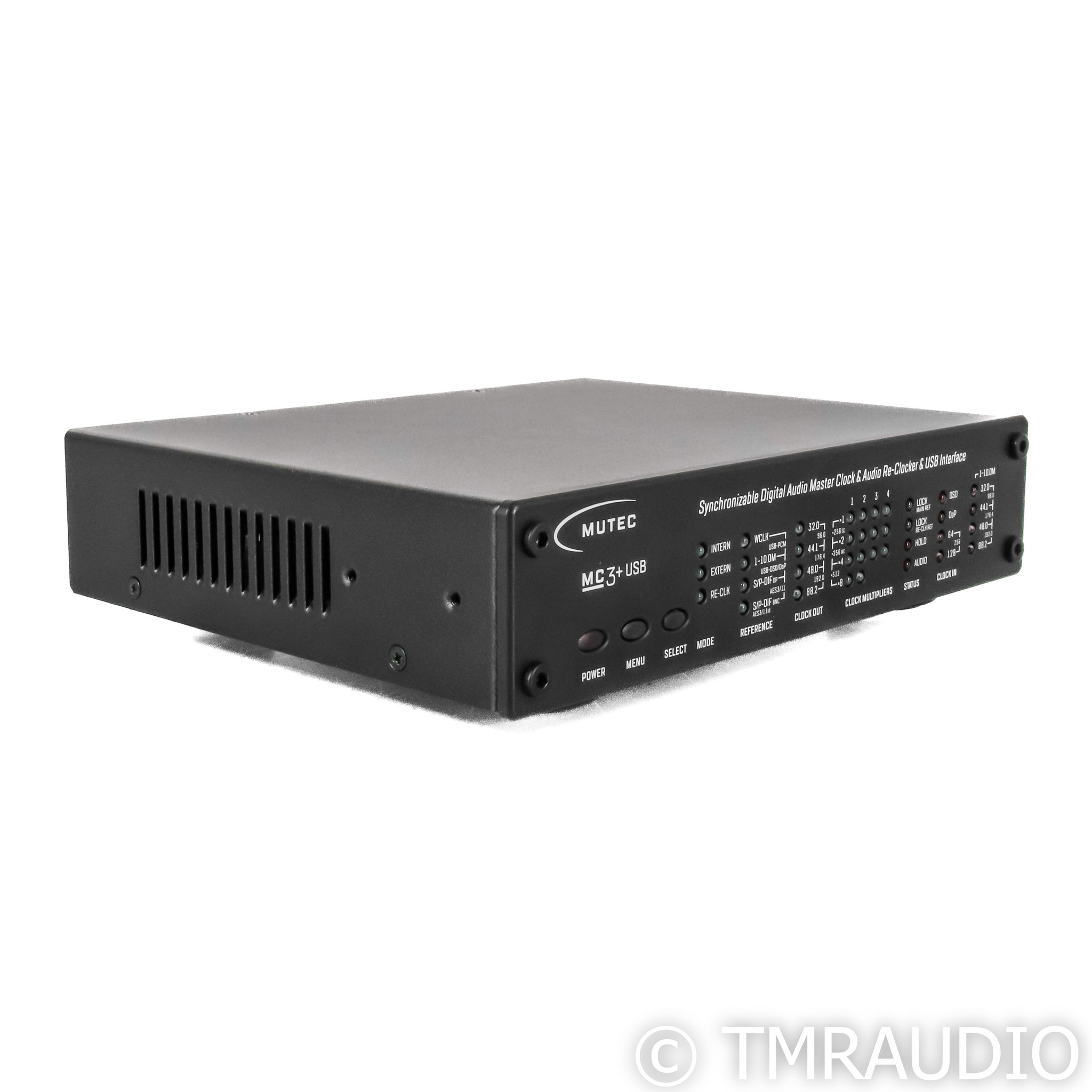 Mutec MC-3+USB Master Clock; Upgraded Black Modernize