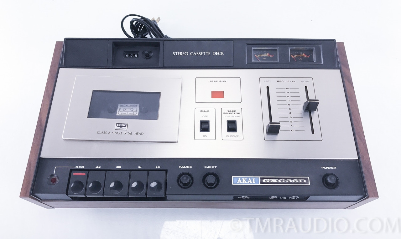 Platine Cassette AKAI GXC-36D - Unité De Fonctionnement Pour Pièces Détachées