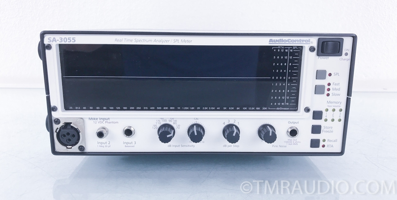 Audio Control SA-3055 Real Time Spectrum Analyzer; SPL Meter; Processor ...