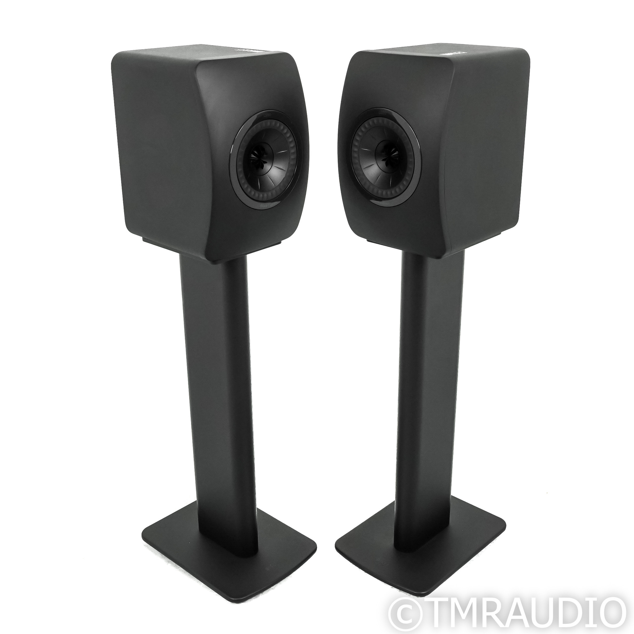 KEF LS50  ブラック KEF LS50 Black Edition Bookshelf Speakers with Stands; Pair - The