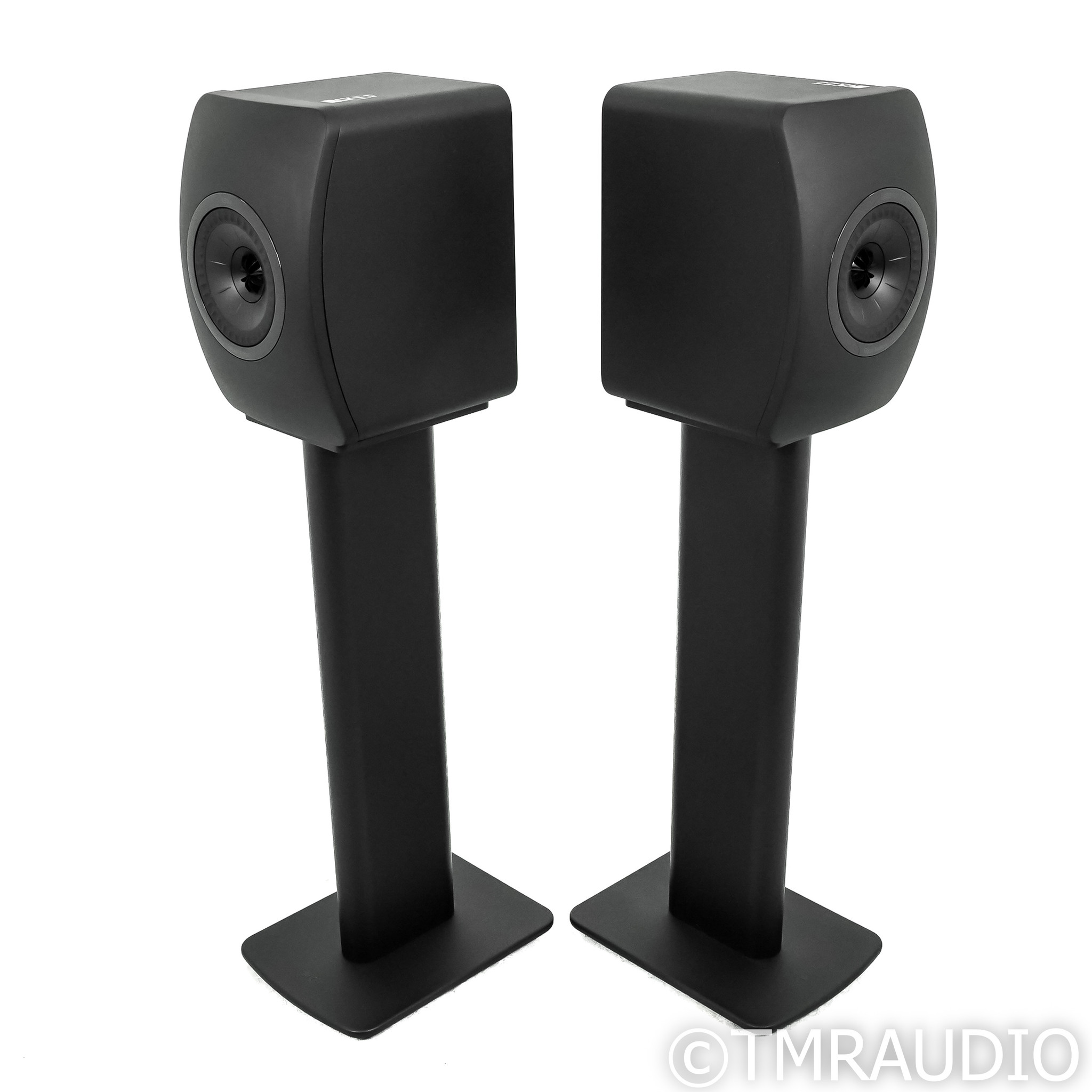 KEF LS50  - HiFi スピーカー/ブラック Amazon.com: KEF LS50 Wireless II Powered Bookshelf Speakers - Pair