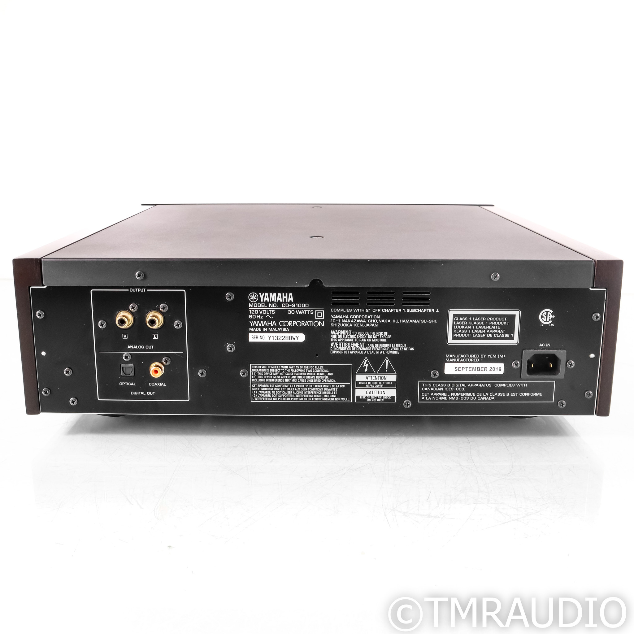 Yamaha CD-S1000 CD & SACD Player (SOLD)