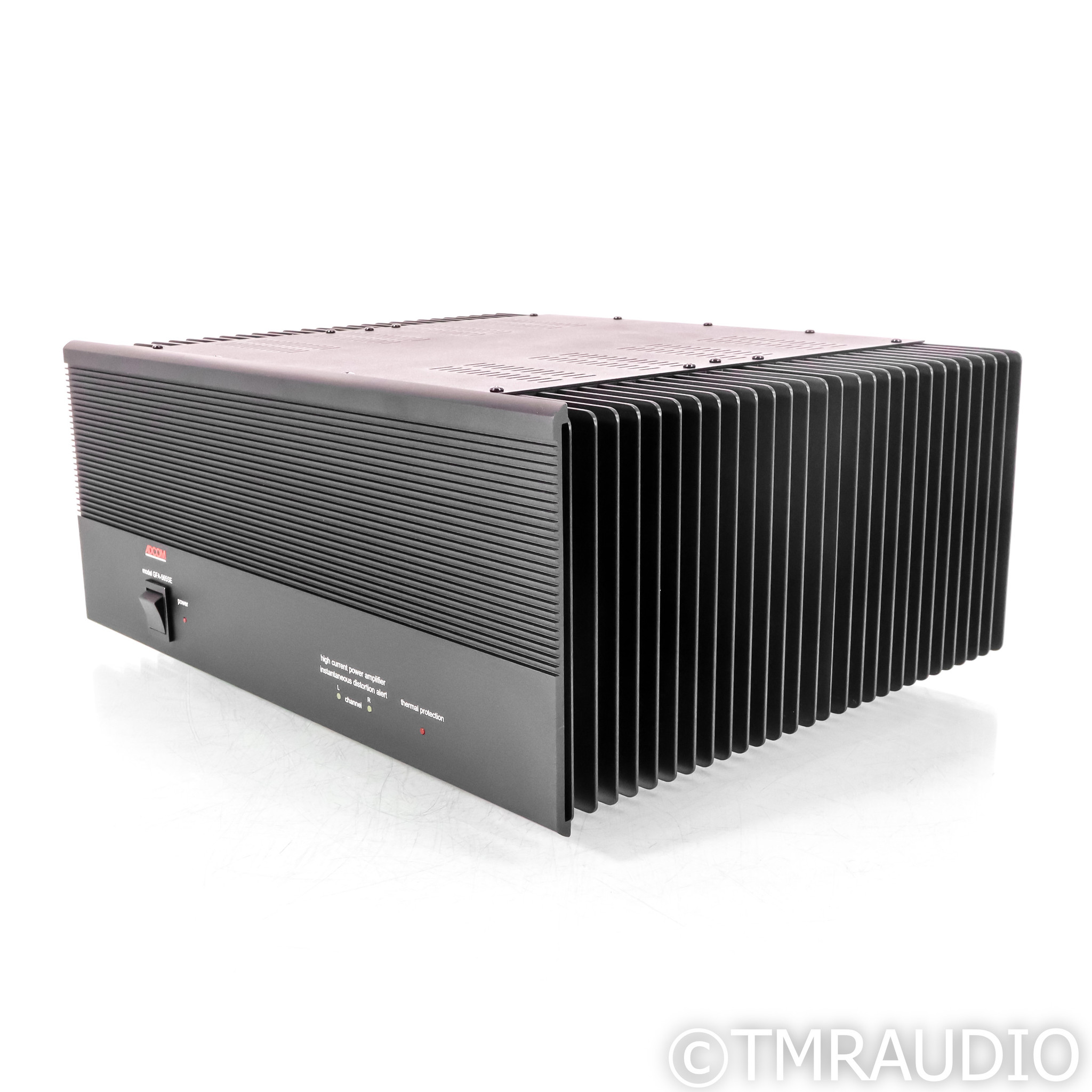 Adcom GFA 565se Stereo Power Amplifier (SOLD3) The Music Room