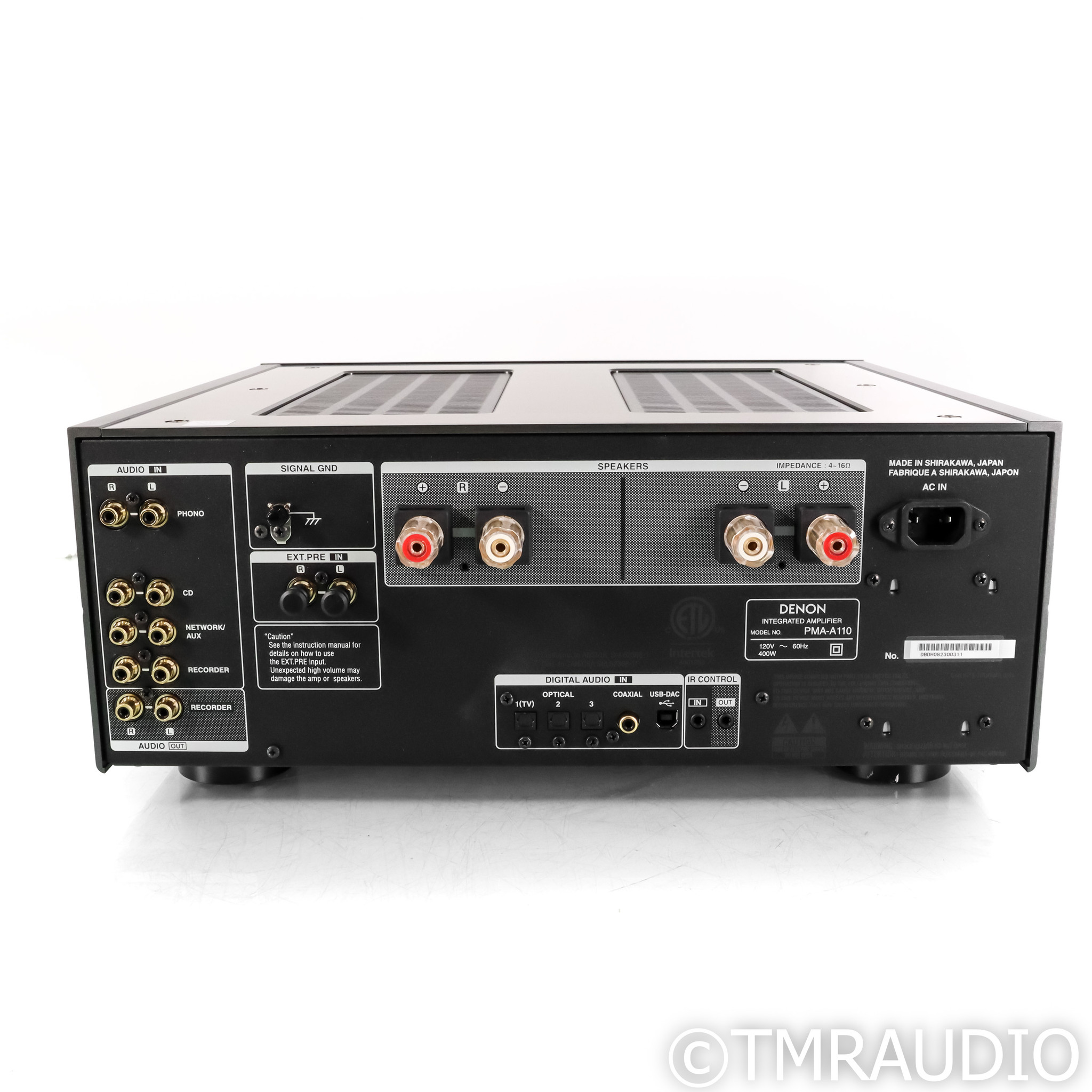 Denon PMA-A110 Stereo Integrated Amplifier; MM & MC Phono (SOLD