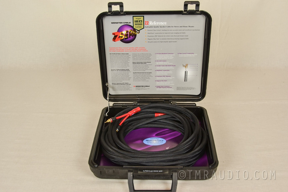 monster z series speaker cables