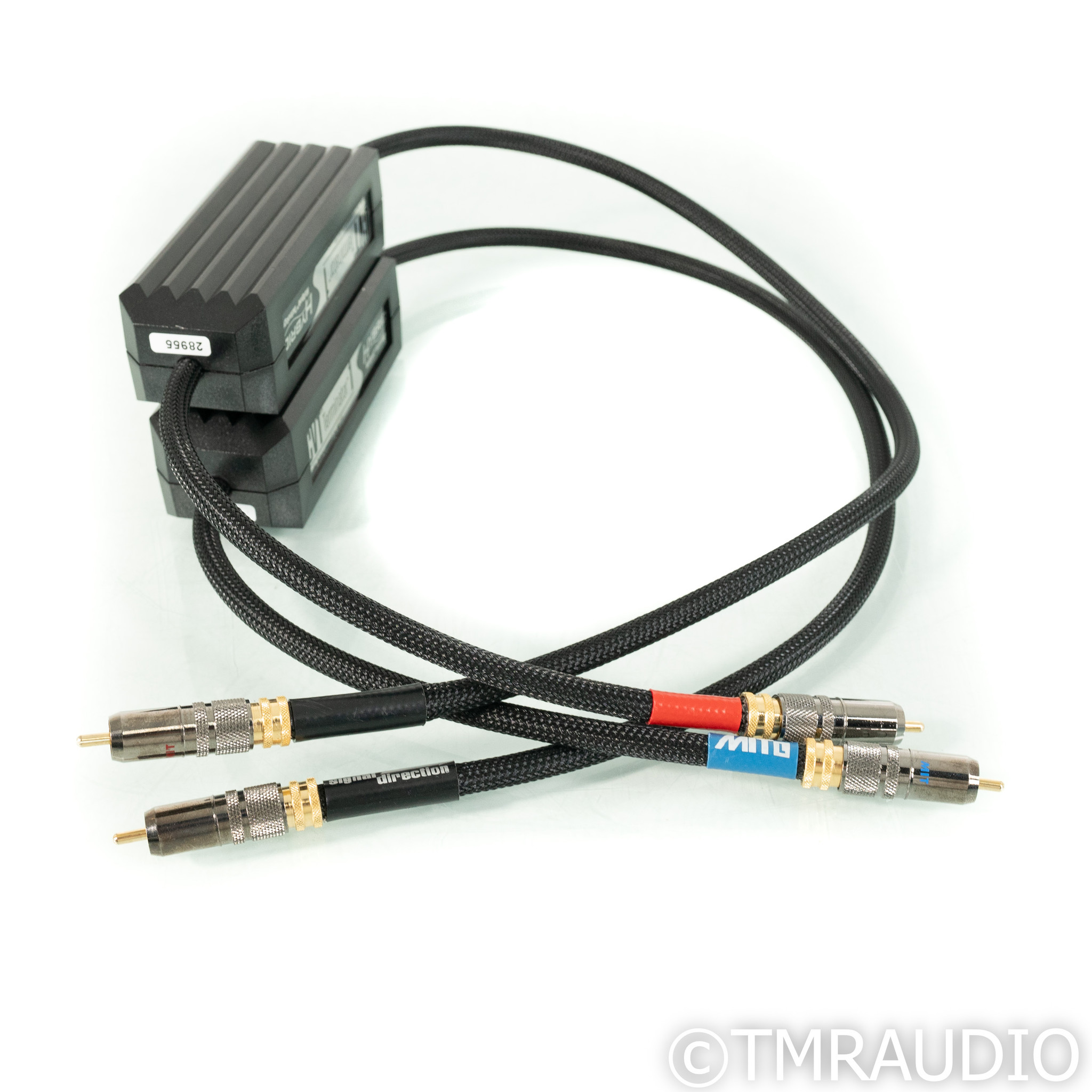 RCAケーブル　MIT Terminator5 1m MIT CVT Terminator 1 RCA Cables; 1m Pair Interconnects - The