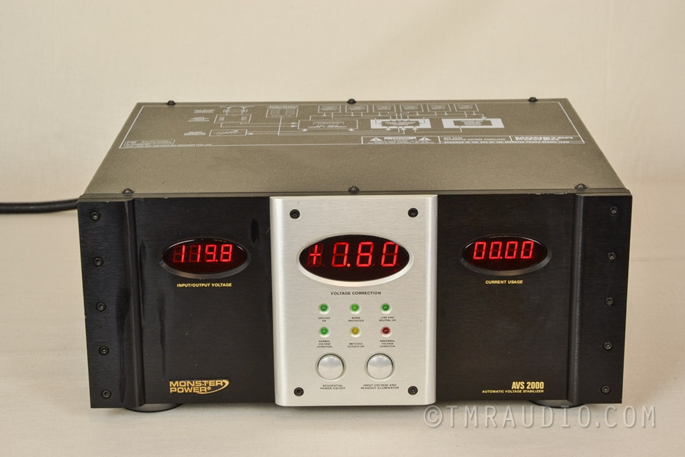 Monster Power AVS2000 Automatic Voltage Stabilizer The Music Room