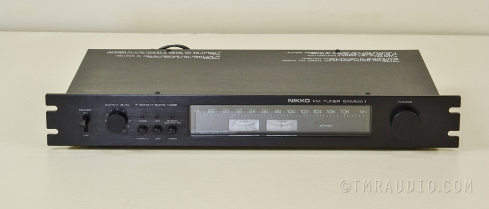 Nikko Gamma 1 Vintage Rack Mountable Tuner - The Music Room