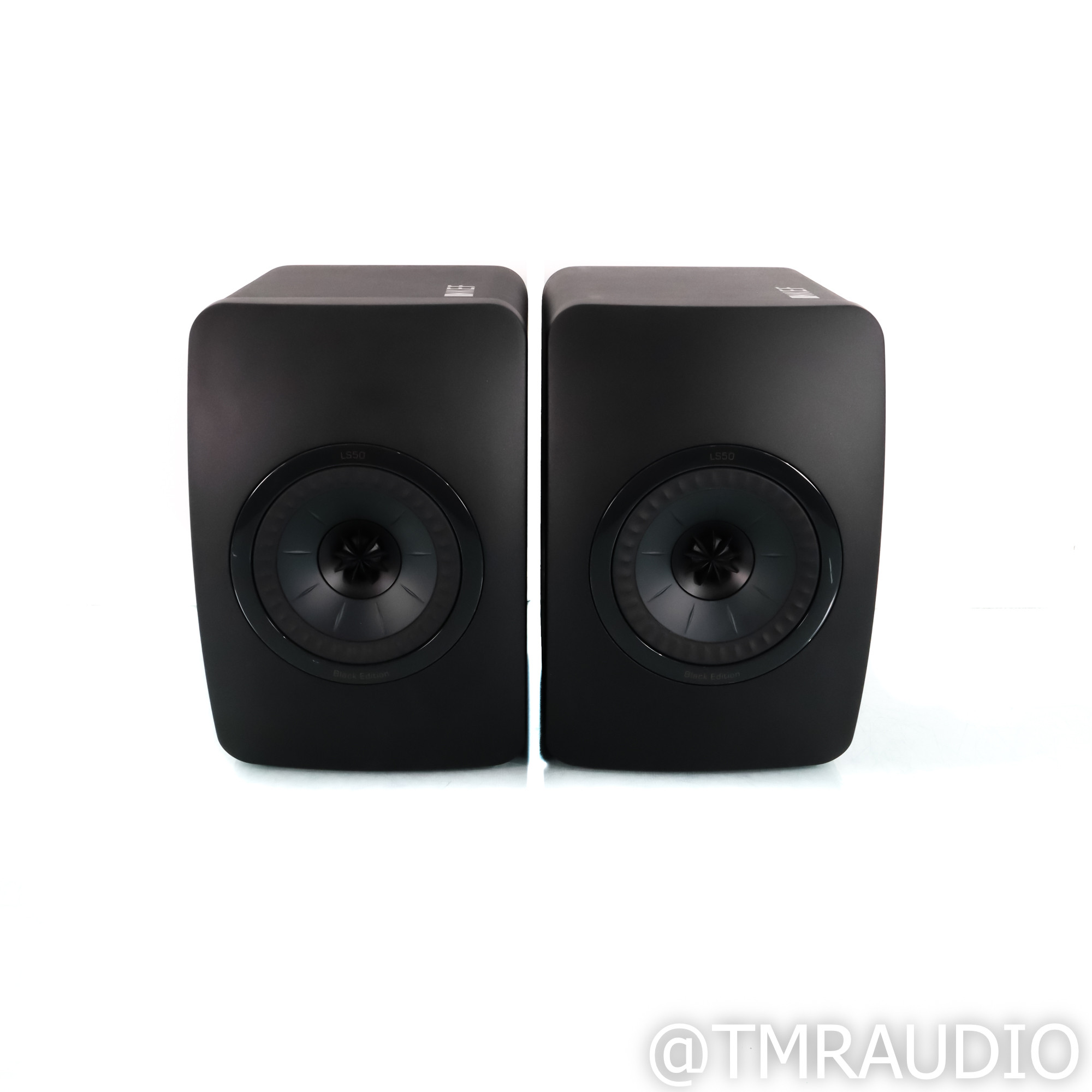 KEF LS50 Black Edition Bookshelf Speakers