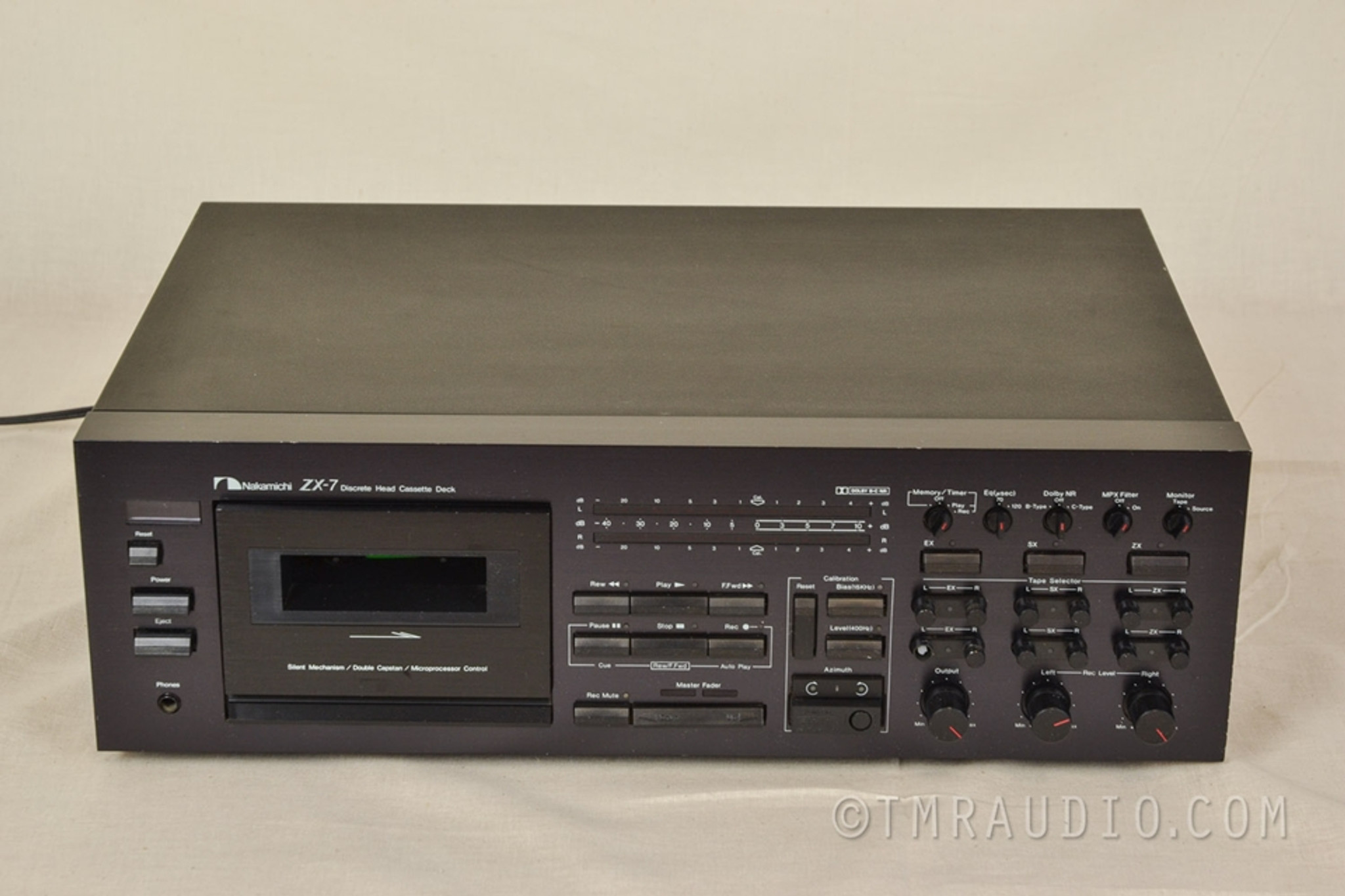 Nakamichi ZX-7 Vintage Stereo Cassette Deck / Tape Recorder AS-IS