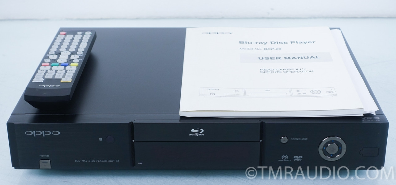 Oppo BDP-83 SE Blu-Ray / Universal Disc Player
