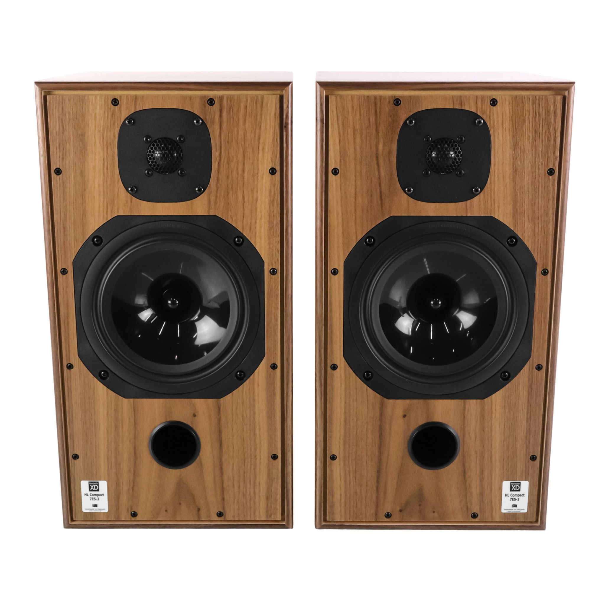 【右側のみ】Harbeth HL Compact 7ES-3 Harbeth HL Compact 7ES-3 XD Bookshelf Speakers; Okoume Pair