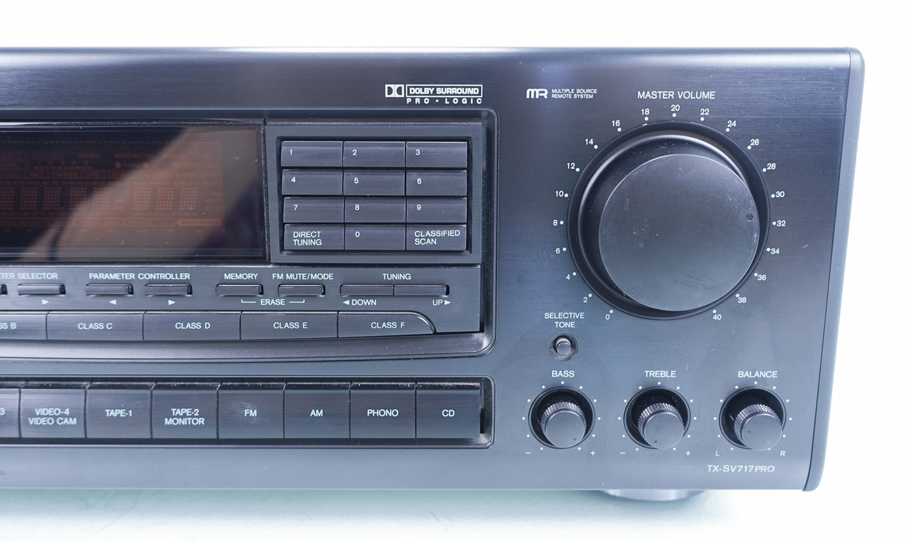 Onkyo TX-SV717PRO Home Theater / Stereo Receiver with Phono