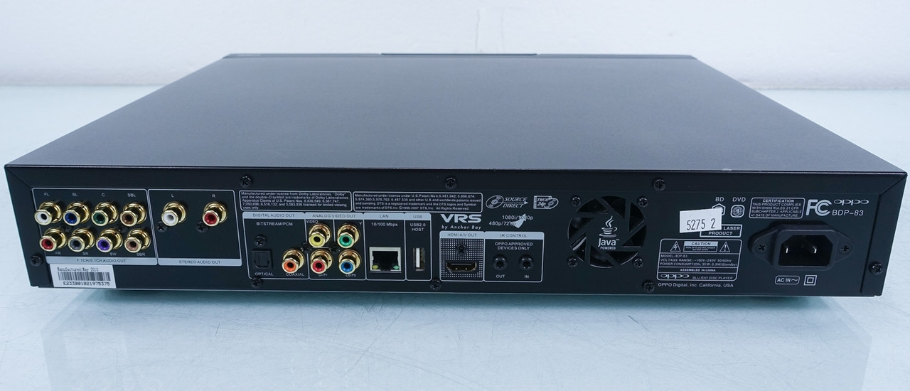 美品　リモコン付　OPPO SACD/ブルーレイプレイヤー　BDP-80 美品 リモコン付 OPPO SACD/ブルーレイプレイヤー BDP-80 美品