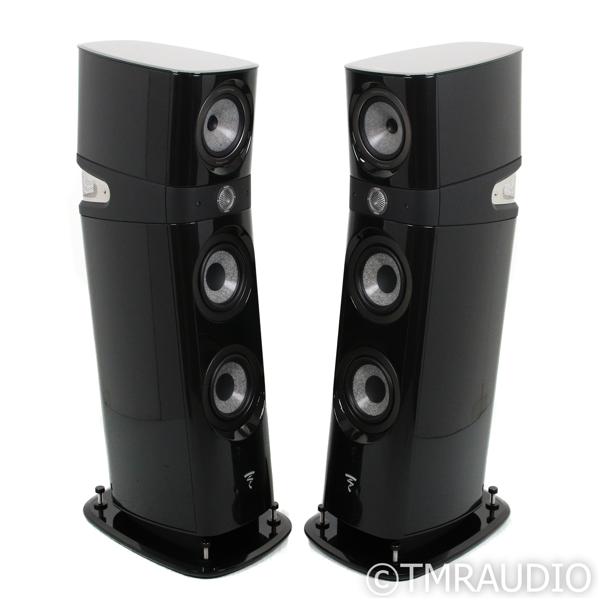 Focal Sopra No. 2 Floorstanding Speakers; Black Lacquer Pair