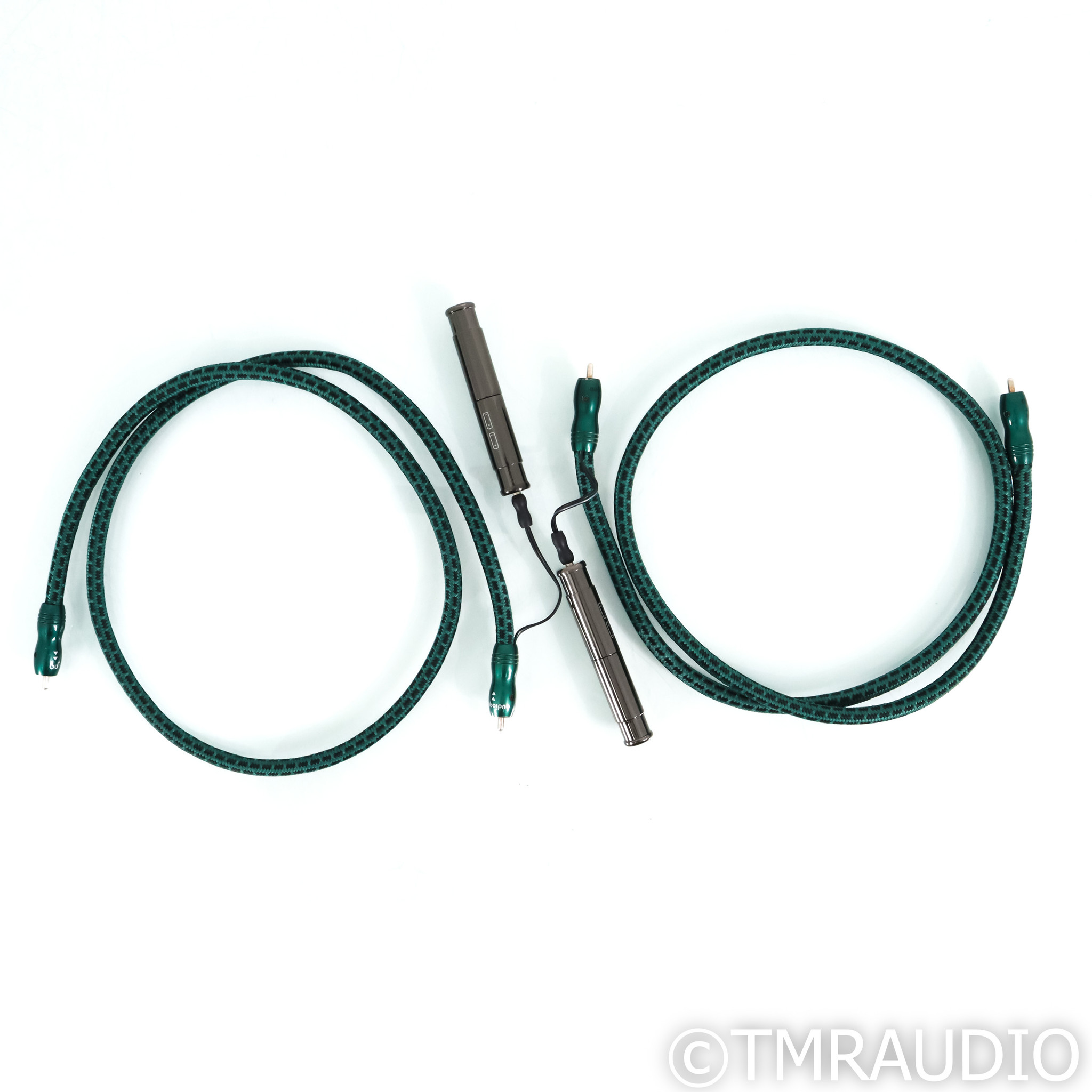 AudioQuest Jaguar RCA Cables; 1m Pair Interconnects; 24v DBS - The