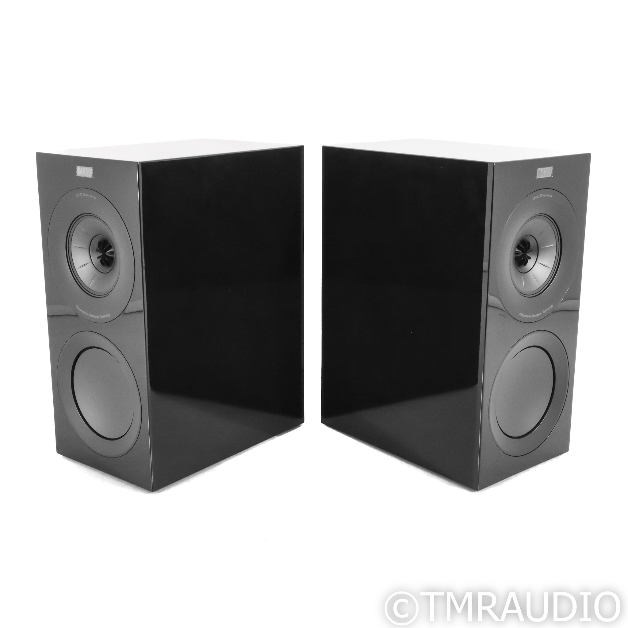KEF R3 Meta Bookshelf Speakers; Black Gloss Pair (SOLD3) - The