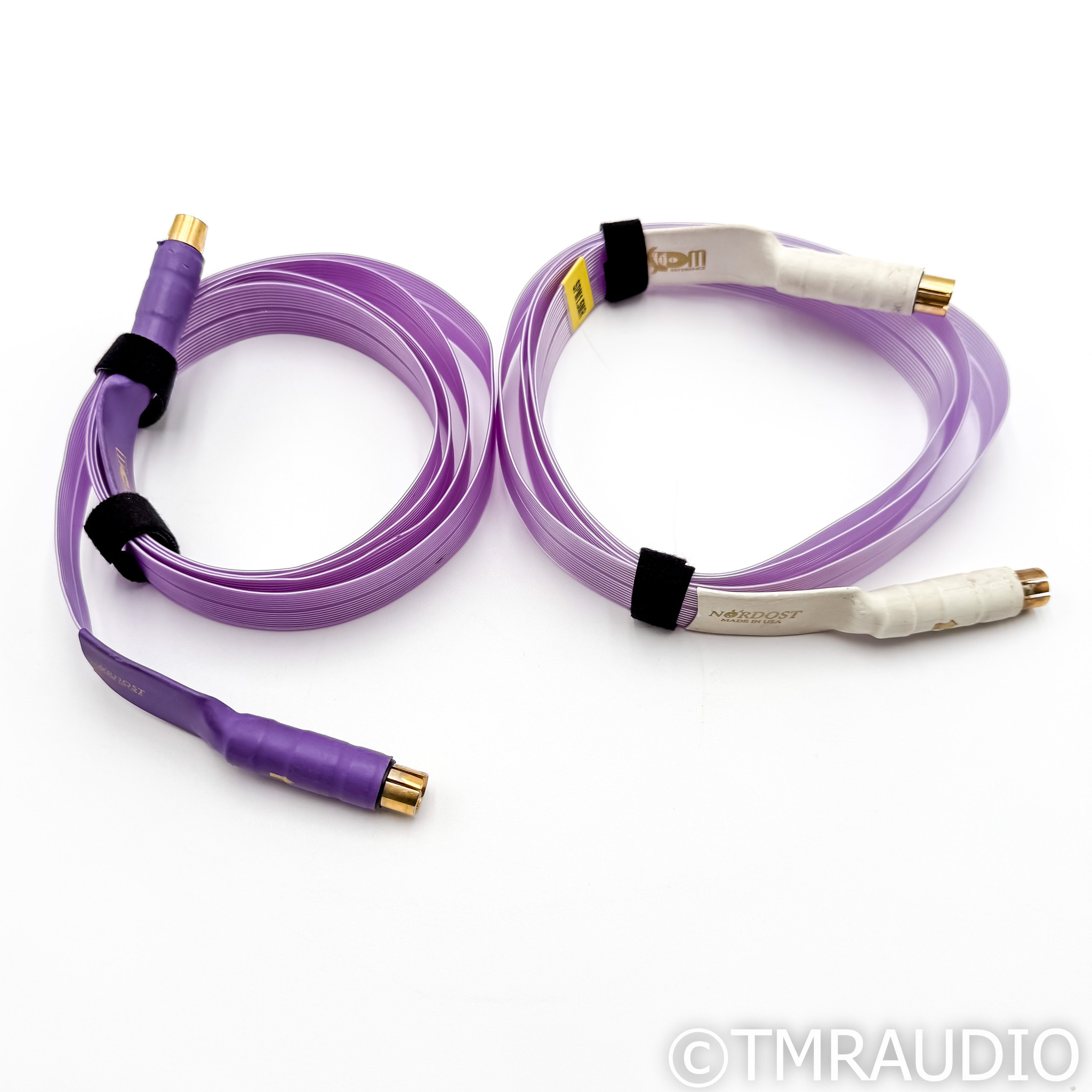 Nordost SPM Reference RCA Cables; 5ft Pair Interconnects (1