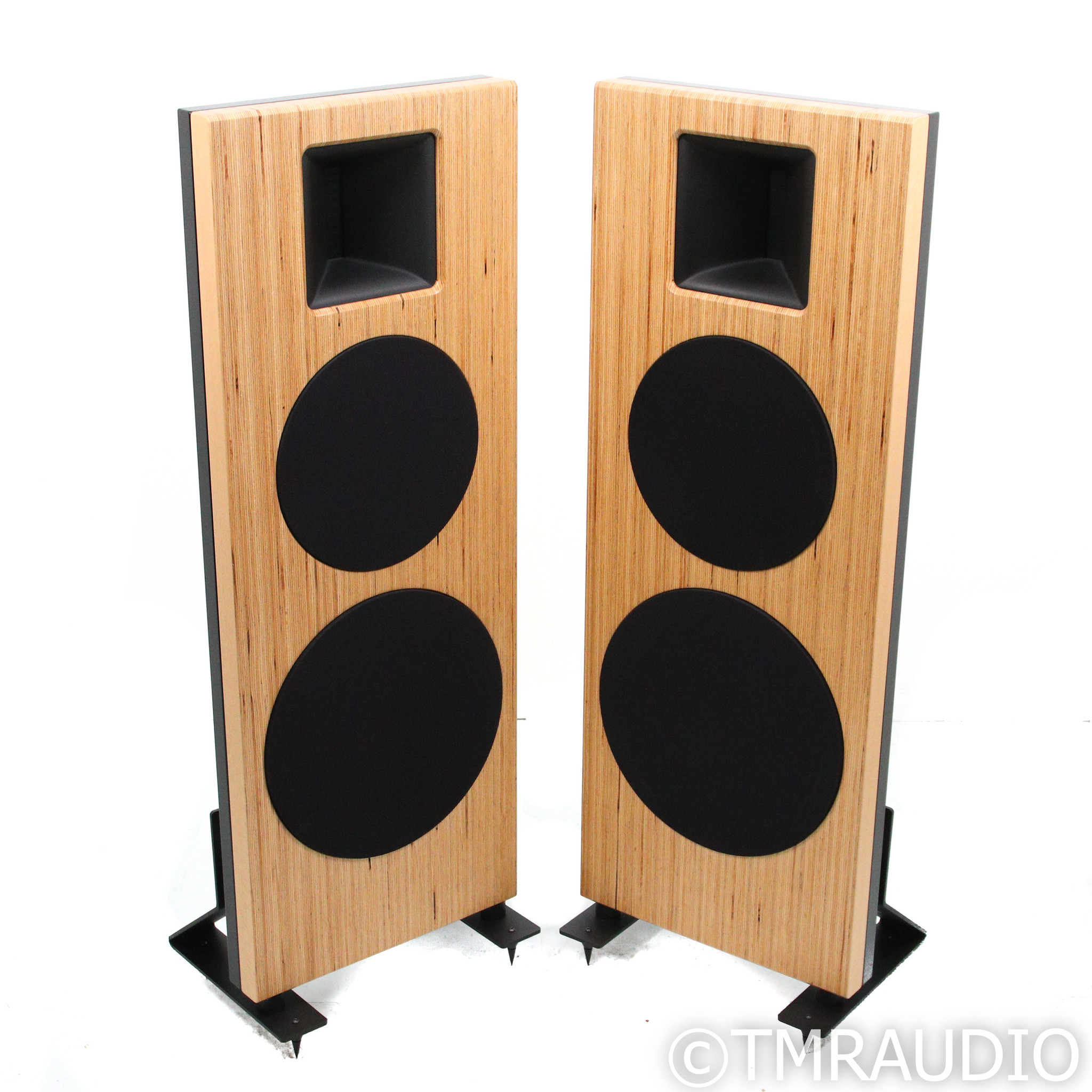 Spatial Audio X3 Open Baffle Floorstanding Speakers; Natural