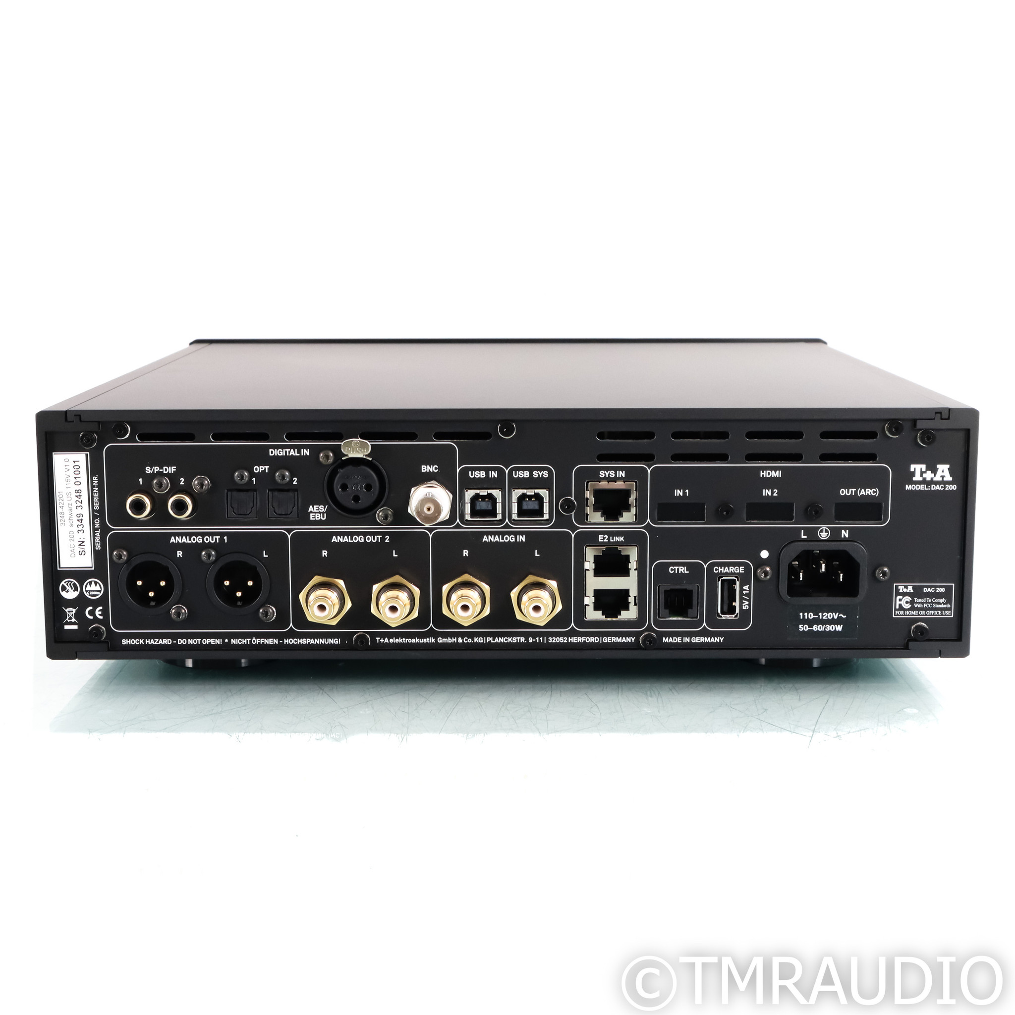 T+A DAC 200 Stereo Preamplifier / DAC; D/A Converter - The