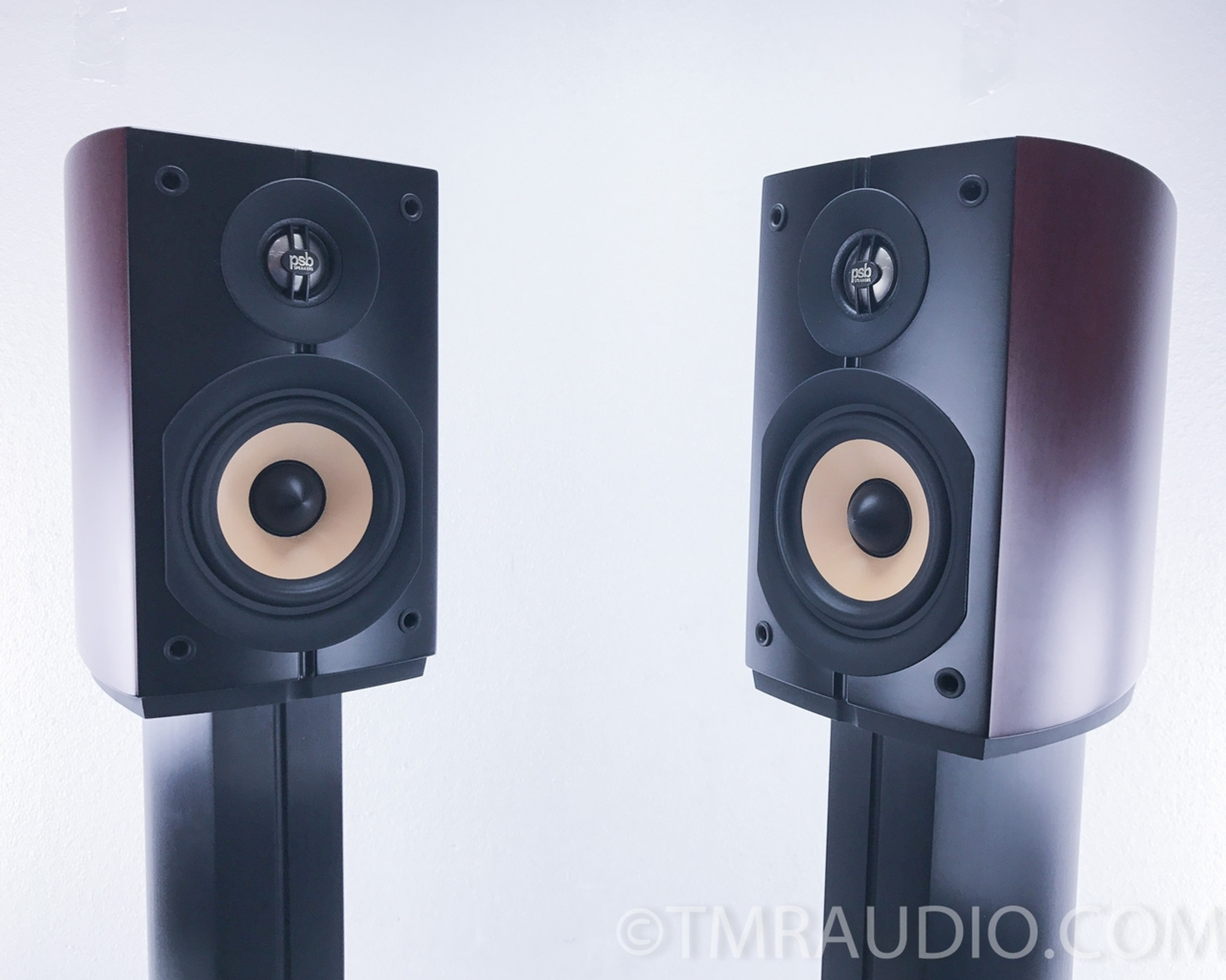 PSB Imagine Mini Bookshelf Speakers w/ Stands; Pair The Music Room