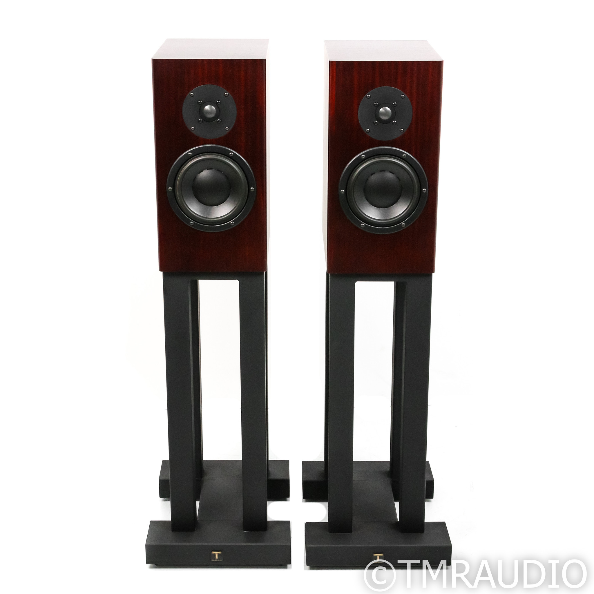 Totem Mani 2 Signature Bookshelf Speakers; Mahogany Pair w