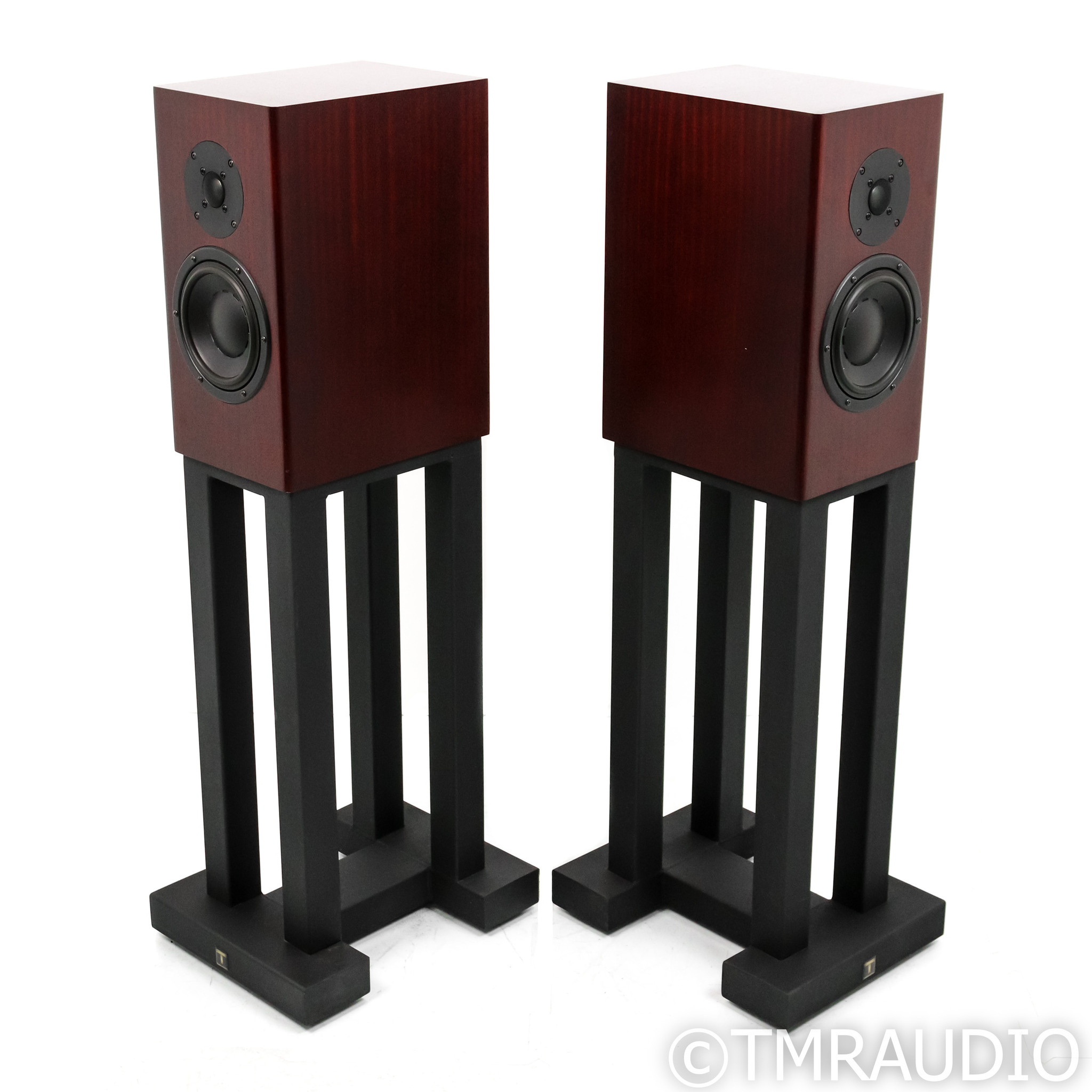 スピーカー・ウーファー Totem Acoustic Mani-2 Totem Mani 2 Signature Bookshelf Speakers; Mahogany Pair w