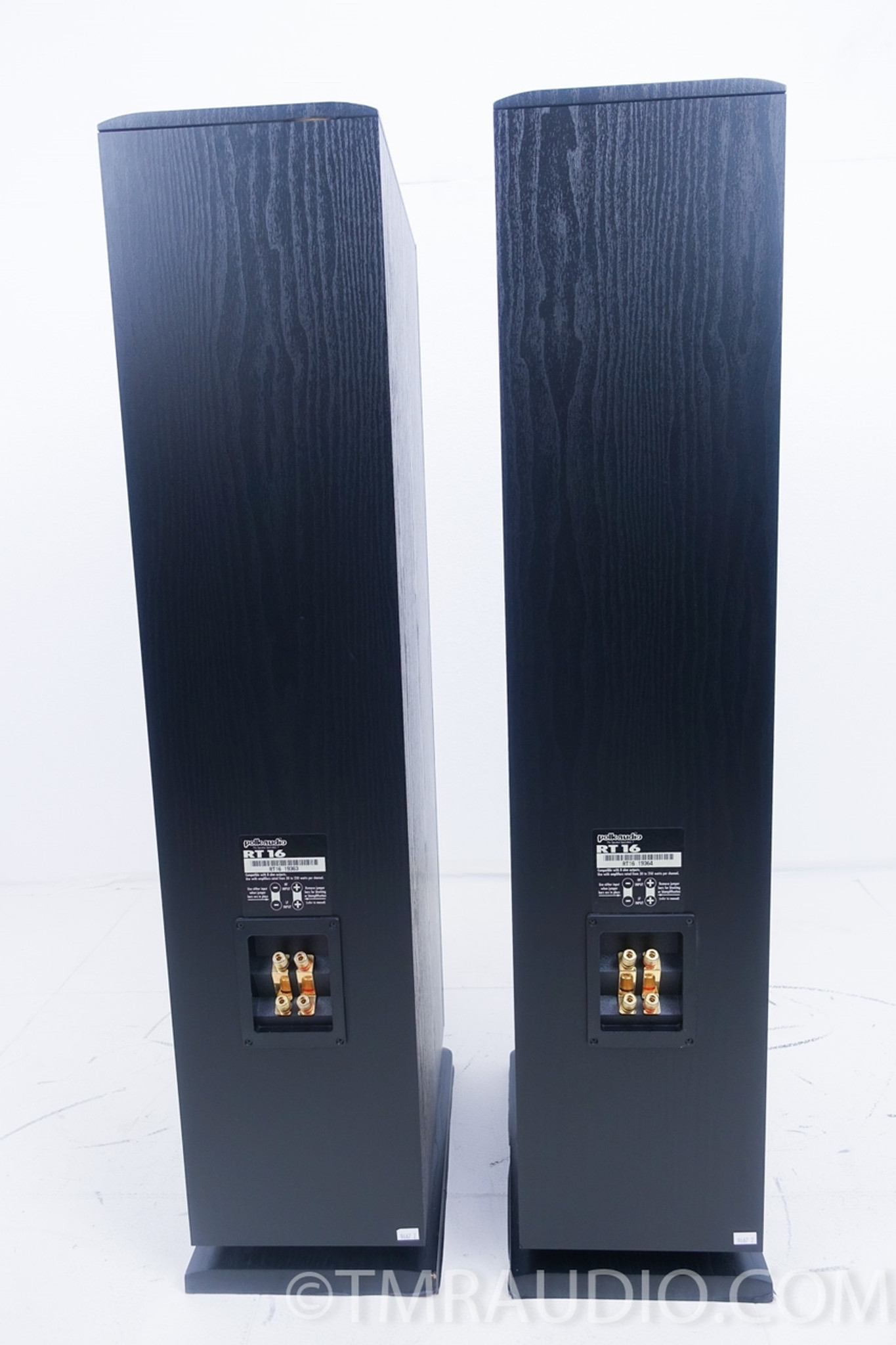 Polk Audio RT16 Floorstanding Speakers; Pair The Music Room