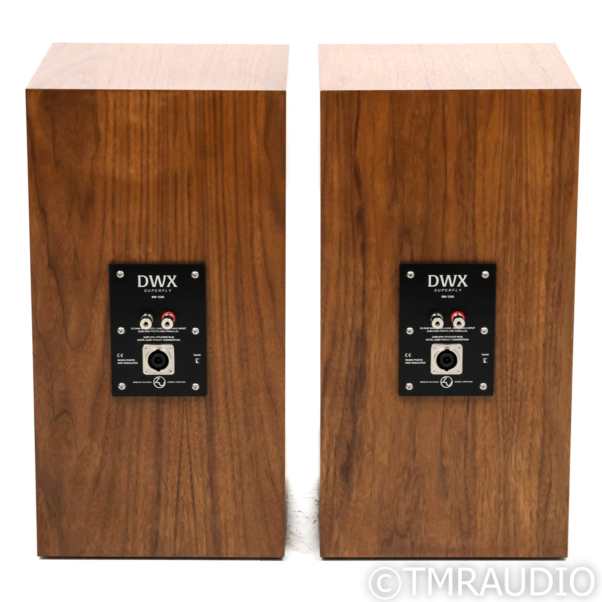 Zu Audio DWX Superfly Bookshelf Speakers; Walnut Pair (SOLD) - The
