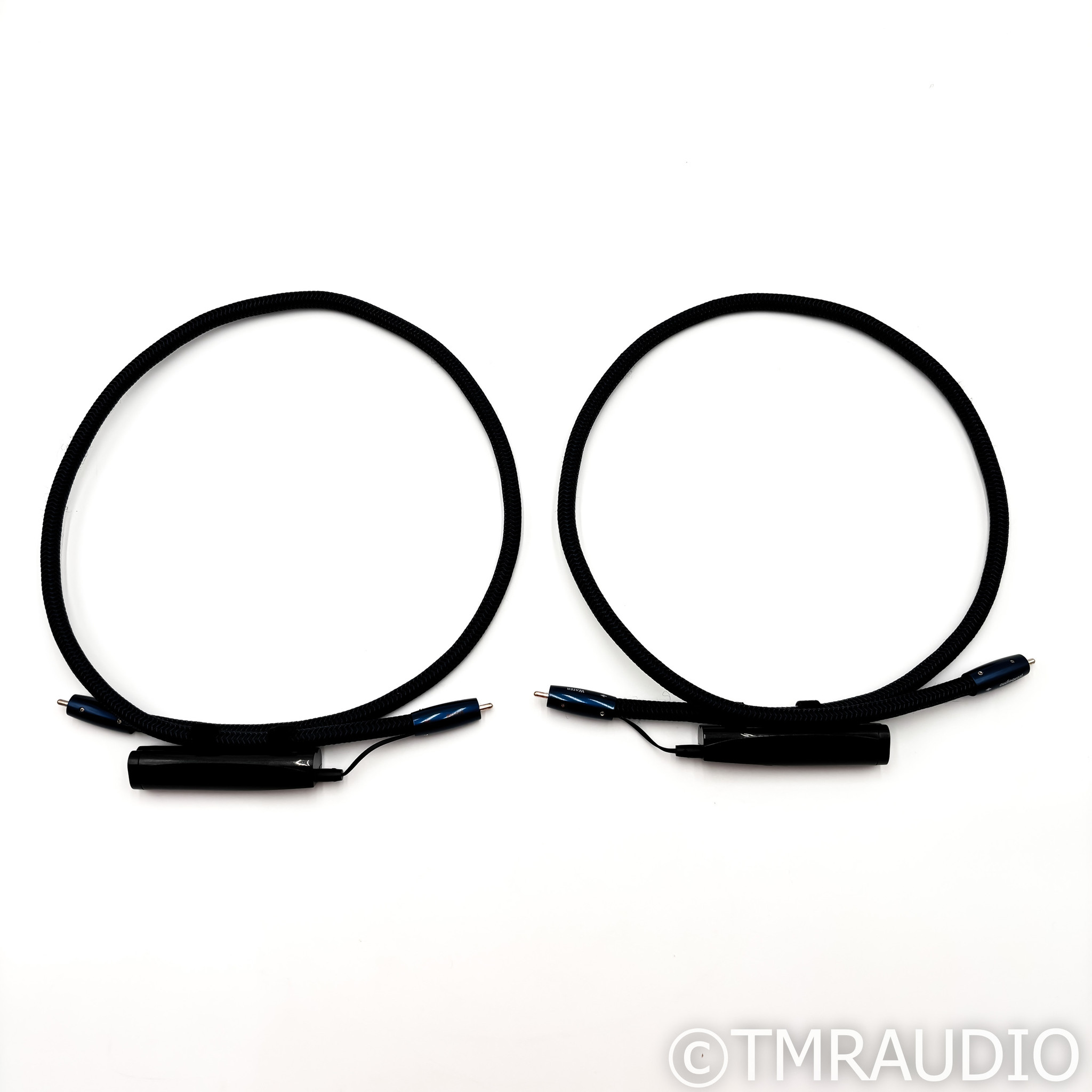 AudioQuest Water RCA Cables; 1m Pair Interconnects - The