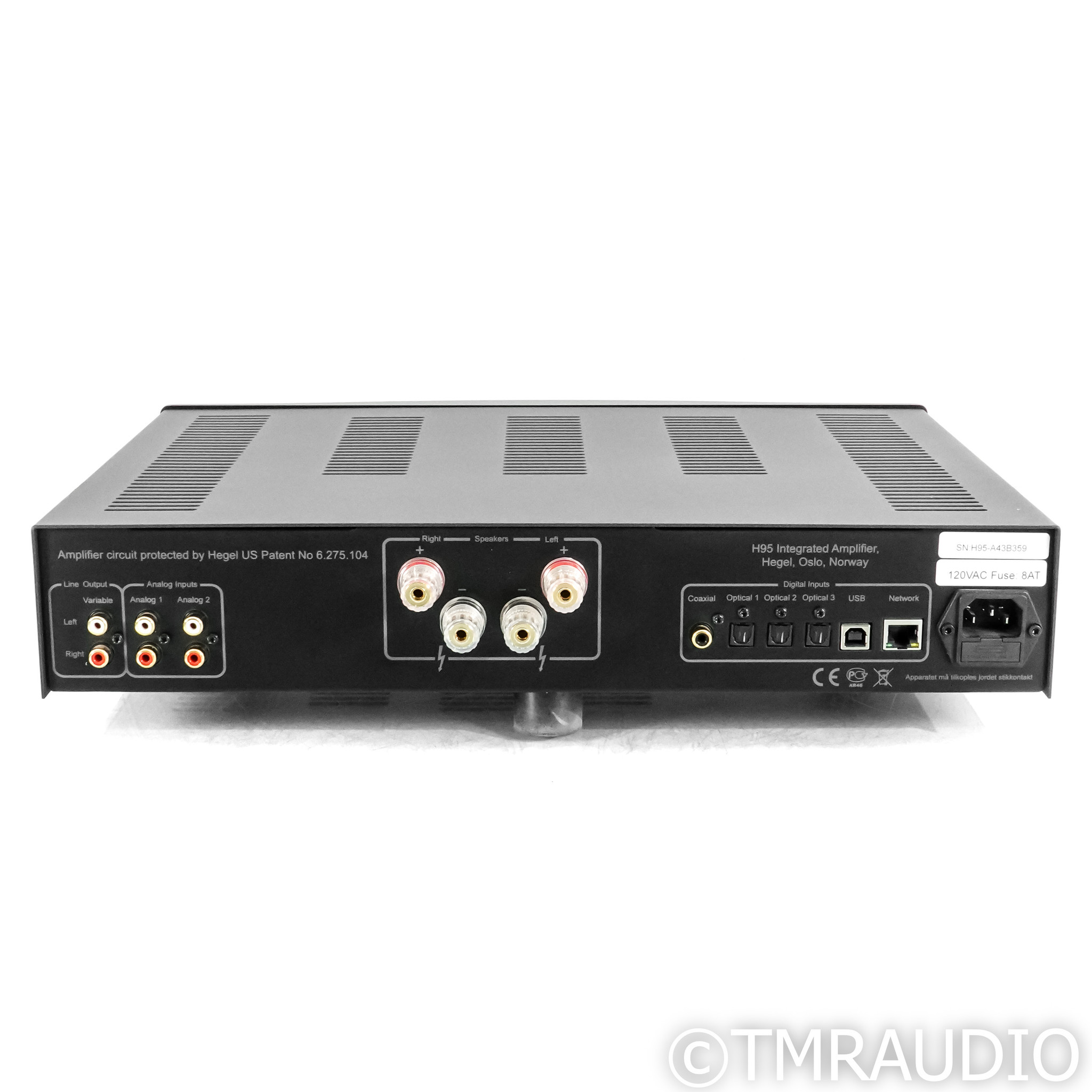 Hegel H95 Stereo Integrated Amplifier - The Music Room